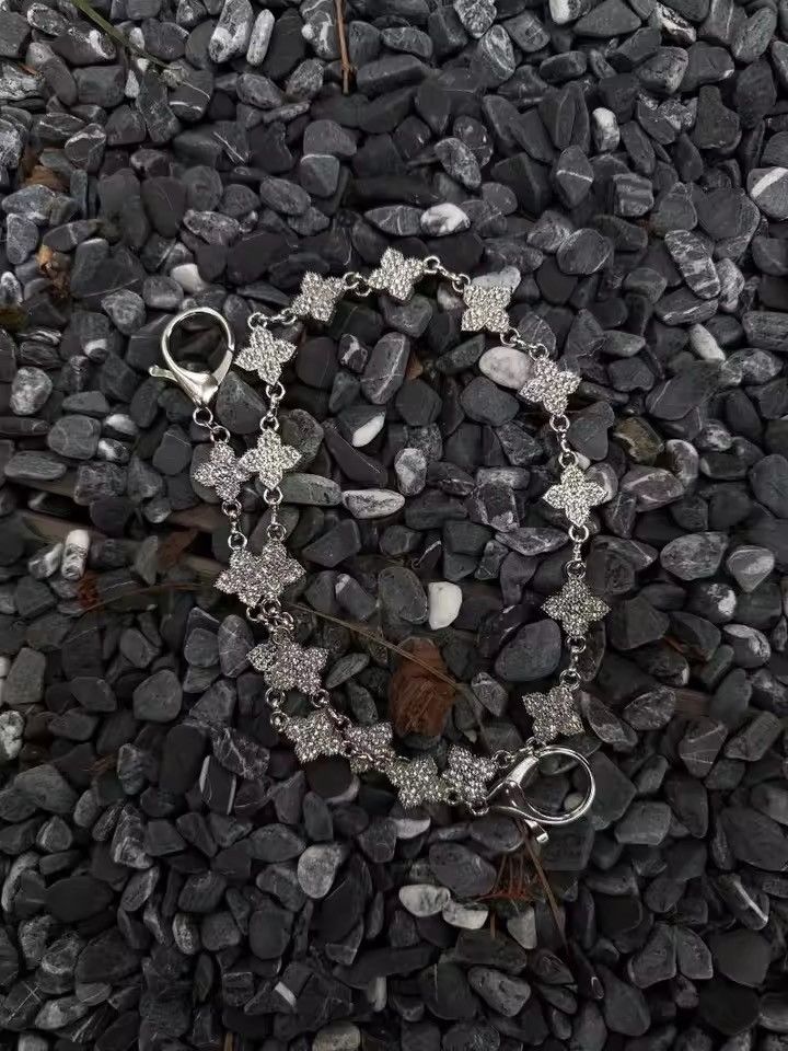 Jewelry Y2K Iced-Out Jewel Wallet Chain Size ONE SIZE - 3 Thumbnail