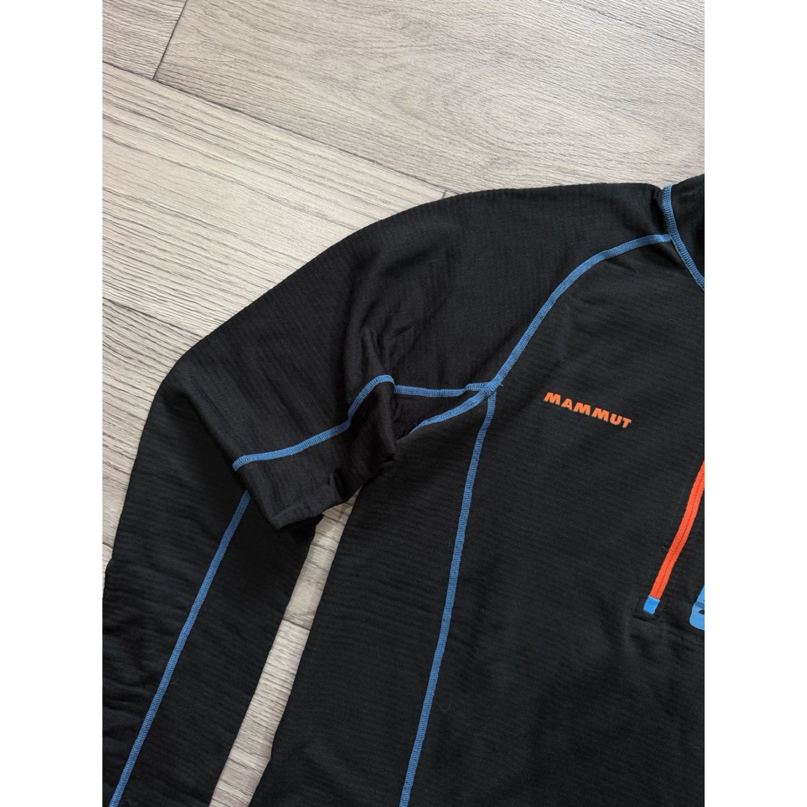Mammut Mammut Eiswand EXTREME 1/4 Zip Pull Light Mens Ski Touring Sweater Size S Navy Pullover Size US S / EU 44-46 / 1 - 6 Thumbnail