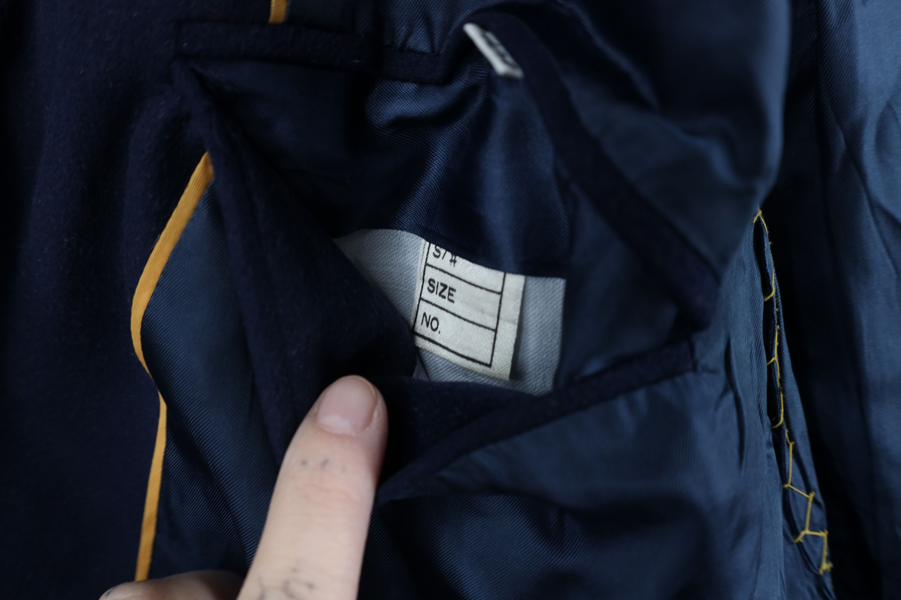 Vintage Vintage 70s Streetwear Cloth Suit Coat Blazer Jacket Blue Size US XXL / EU 58 / 5 - 11 Thumbnail