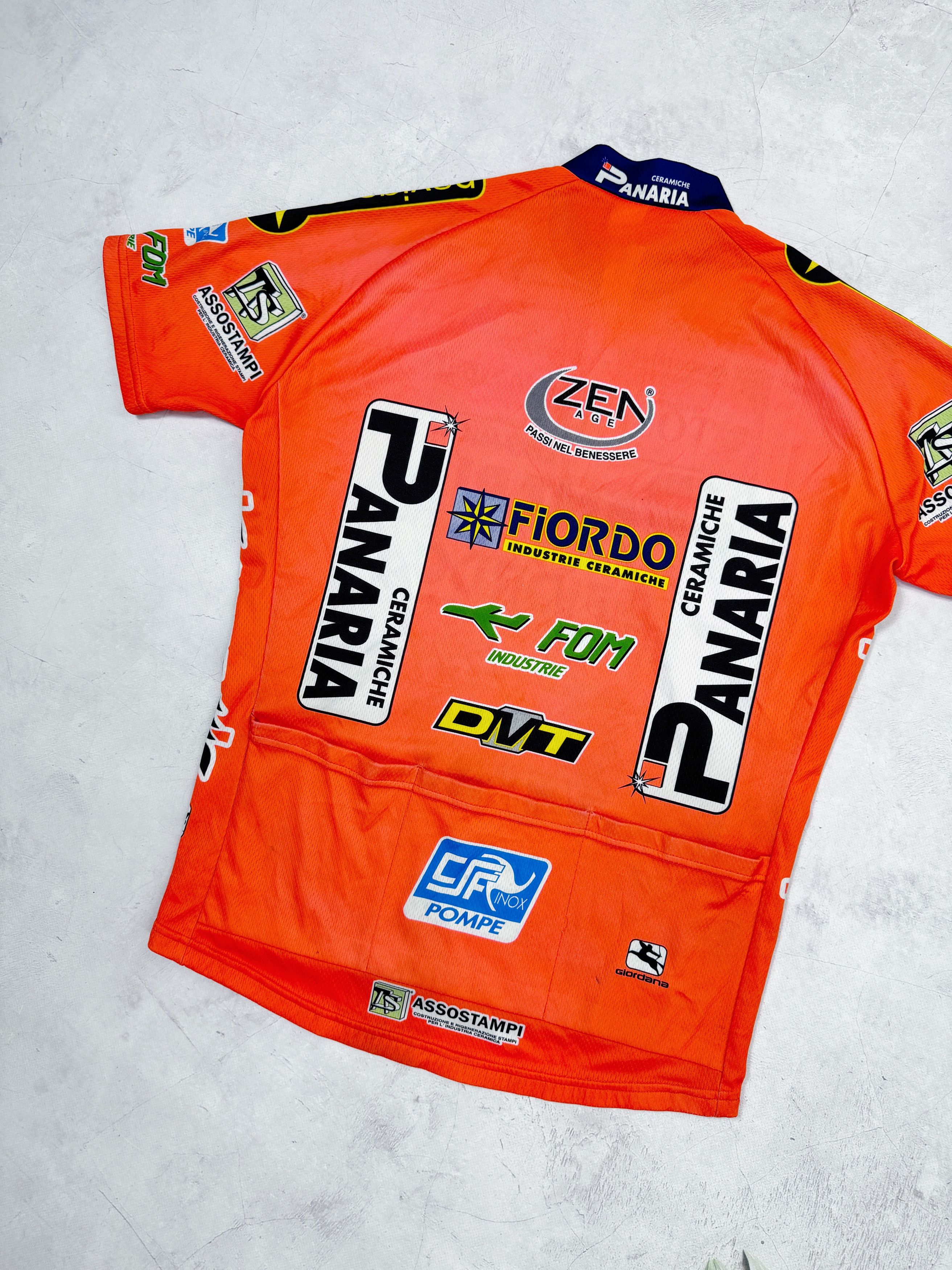 Vintage Vintage Giordana Cycling Jersey Panaria Fiordo Size US M / EU 48-50 / 2 - 12 Thumbnail