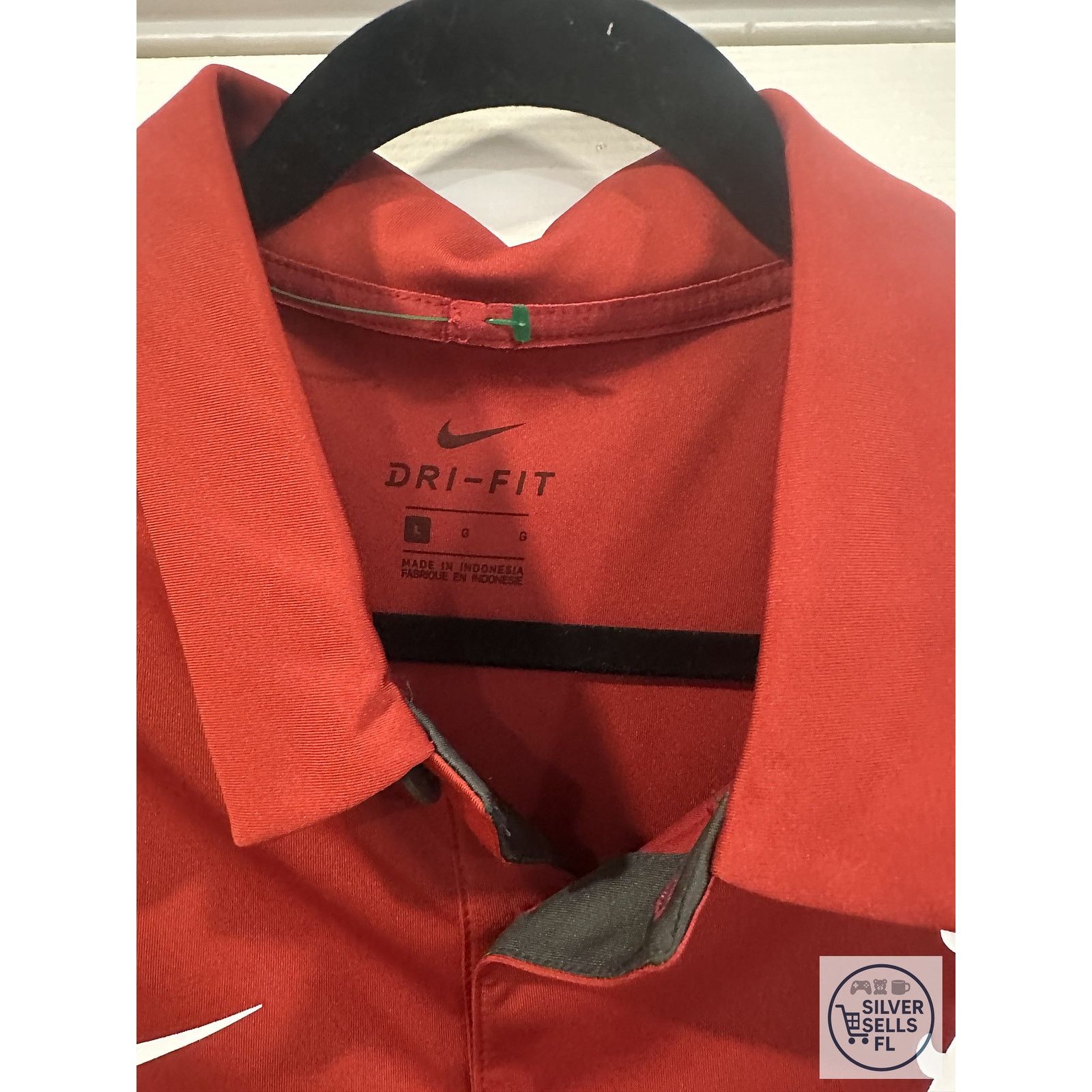 Nike Nike Alabama Crimson Tide Red Dri-FIT Polo Shirt Large Size US L / EU 52-54 / 3 - 4 Thumbnail