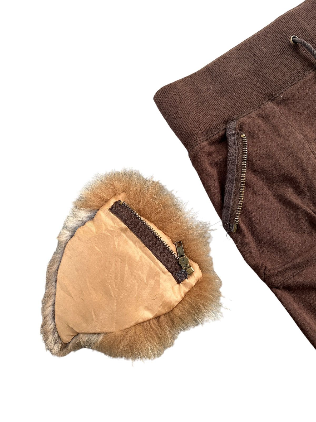 GOA G.O.A Fur Military Parachute Skirt Size 29" - 7 Thumbnail