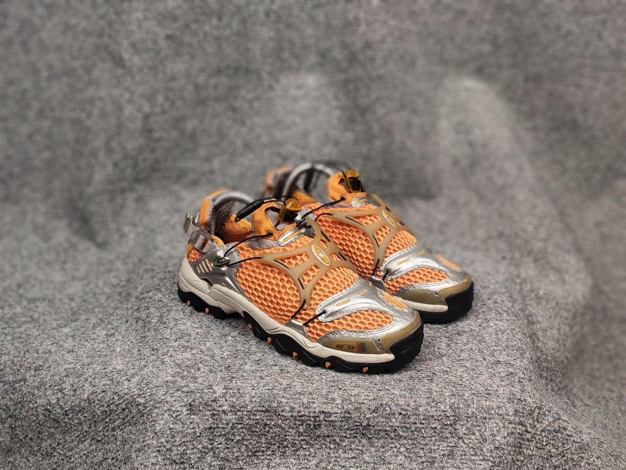 Salomon Rare Vintage Salomon Techamphibian drawstrings Sneakers Size US 5.5 / EU 38 - 3 Thumbnail