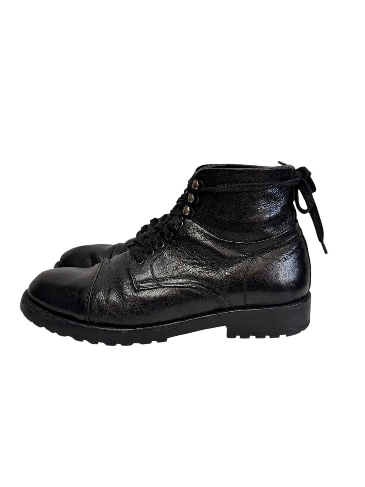 Vintage Leather AS 98 STYLE AVANT-GARDE Boots BROGUE Guidi Size US 8 / EU 41 - 4 Thumbnail