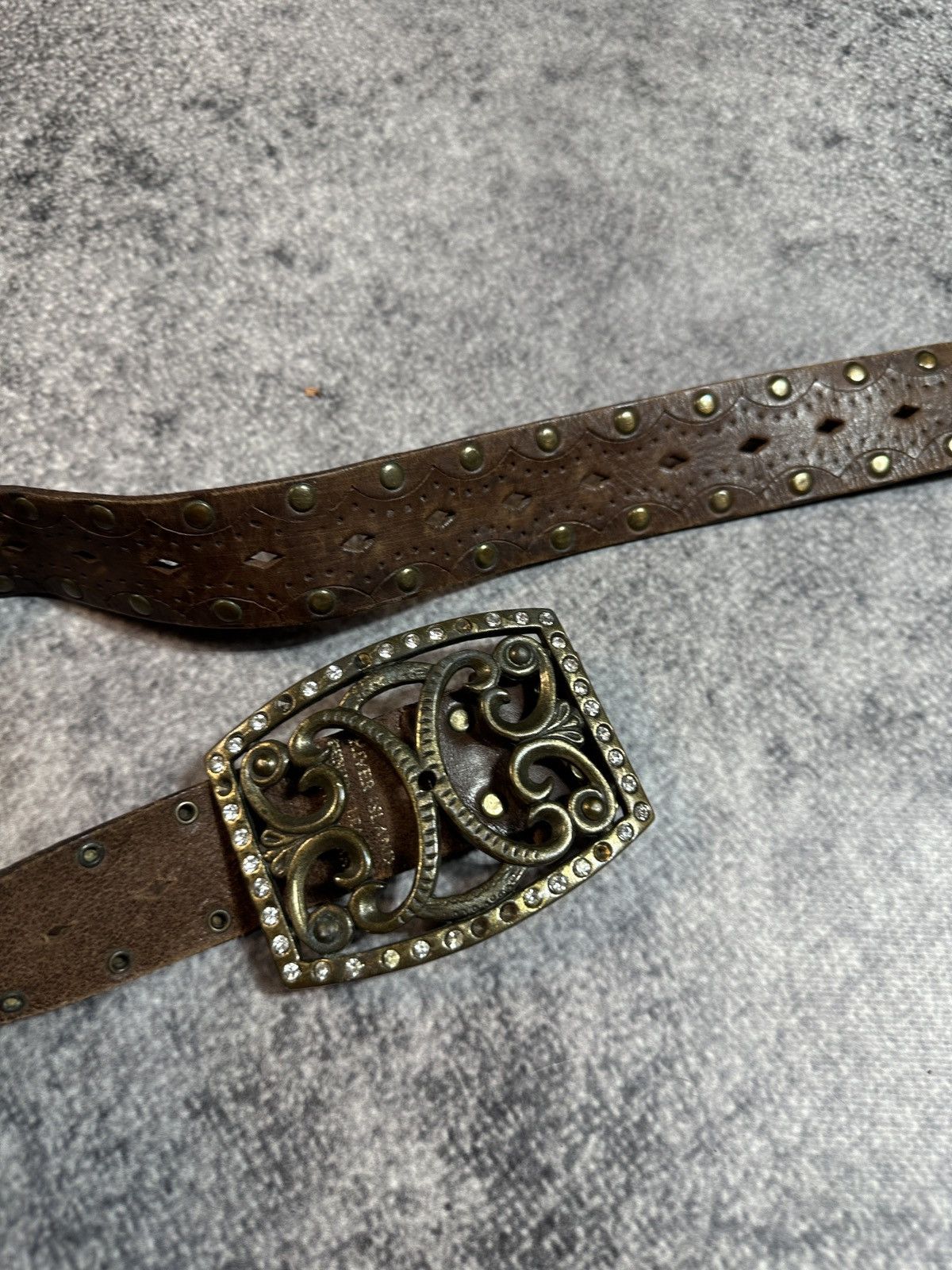 Other Y2K Vintage Belts Streetwear Avant Garde Rare Casual Style Size ONE SIZE - 4 Thumbnail