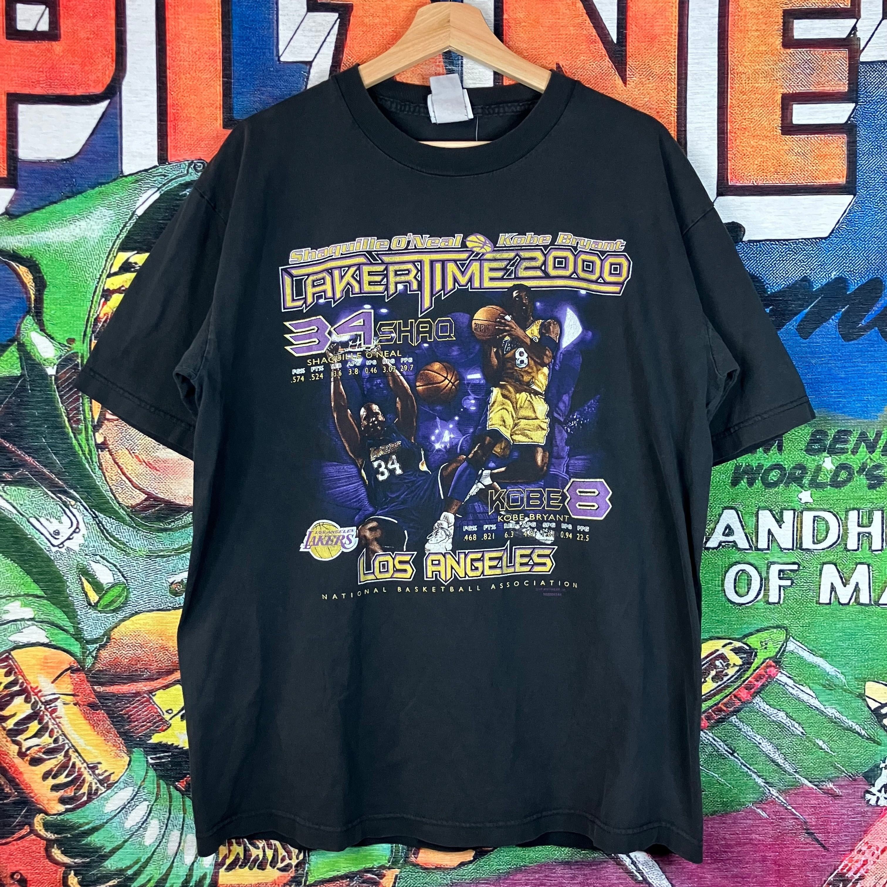 NBA × Vintage Vintage Rare Y2K Los Angeles Lakers Shaq Kobe Bryant Lakerti Size US L / EU 52-54 / 3 - 1 Thumbnail