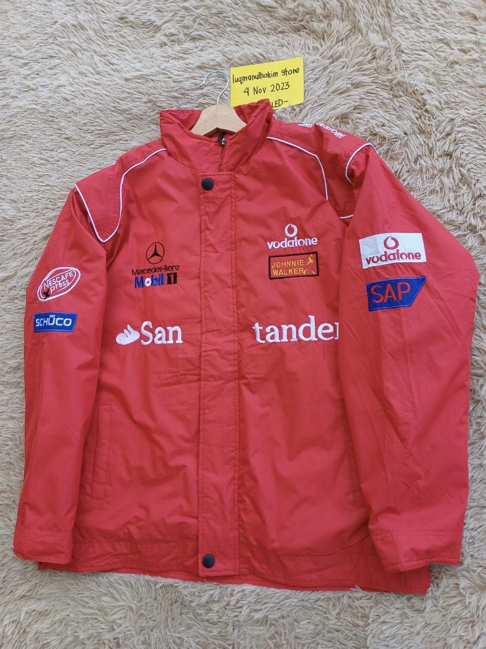 Sports Specialties Rare Mercedes Benz x Johnie Walker Racing Jacket Size US L / EU 52-54 / 3 - 3 Thumbnail