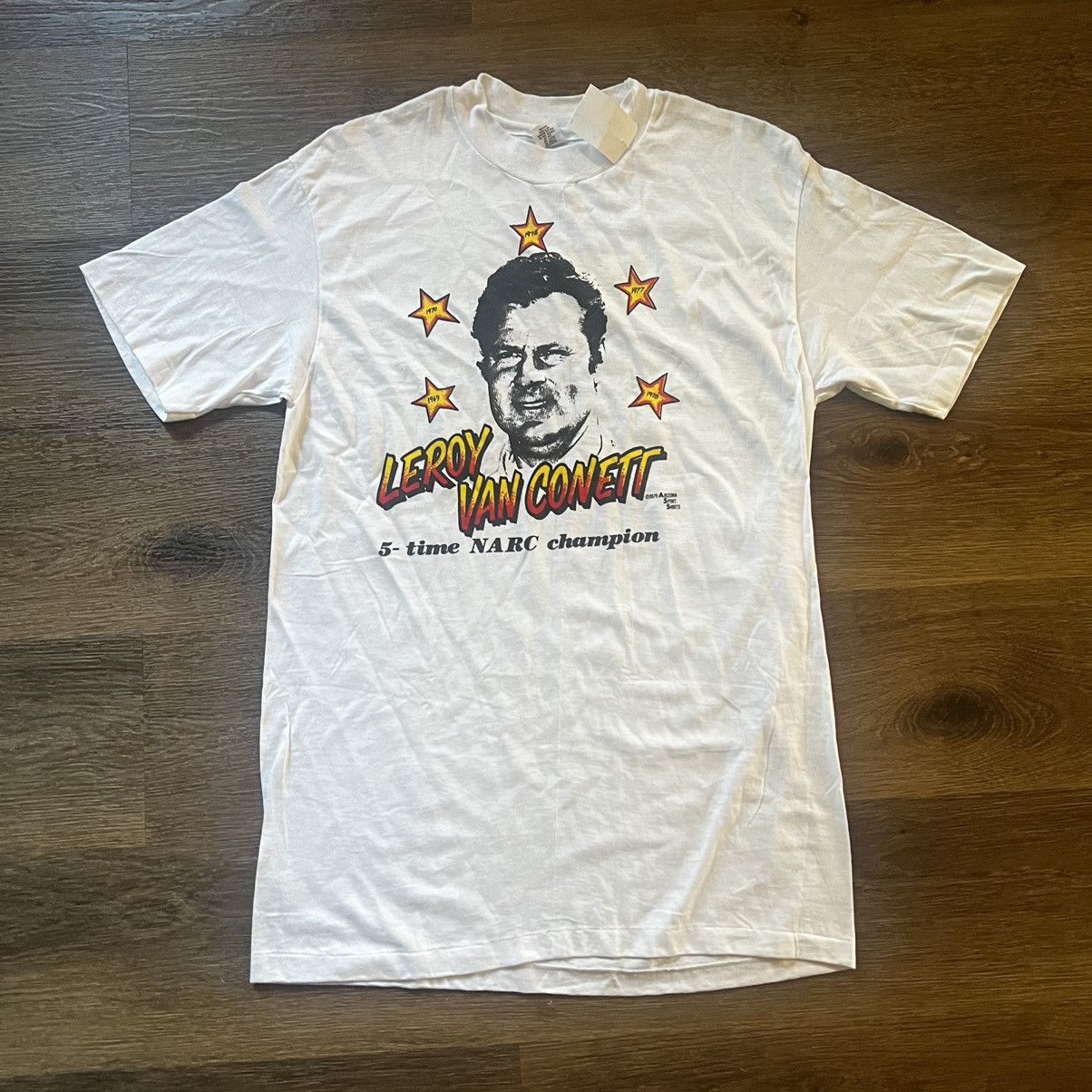 Hanes × Vintage Leroy Van Connett Narc Champ Tee Size US L / EU 52-54 / 3 - 1 Thumbnail