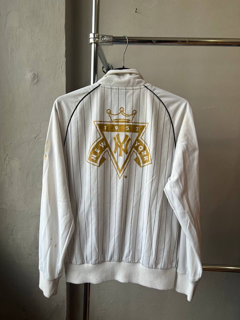 Majestic 80’S NEW YORK YANKEES BASEBALL ZIP COOPERSTOWN JACKET SZ M Size US L / EU 52-54 / 3 - 18 Thumbnail