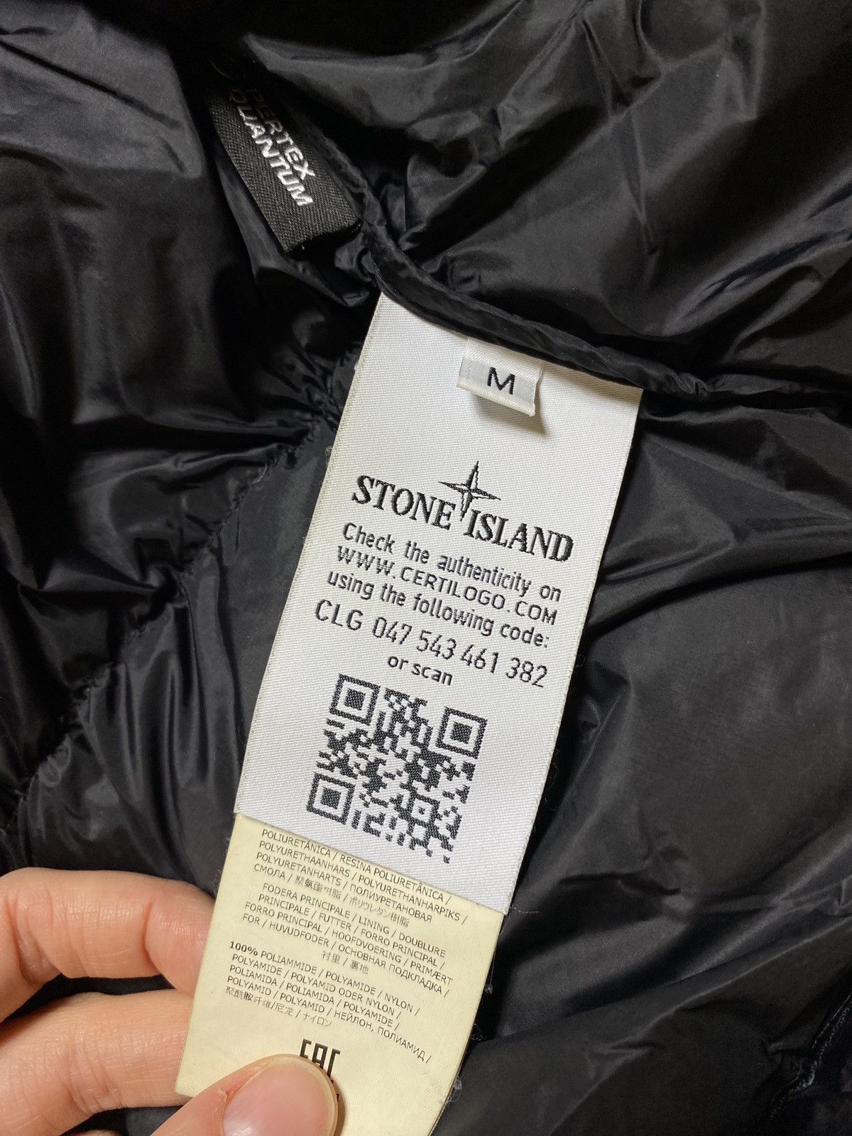 Stone Island Stone island black down puffer glossy jacket perfect quantum Size US M / EU 48-50 / 2 - 14 Thumbnail