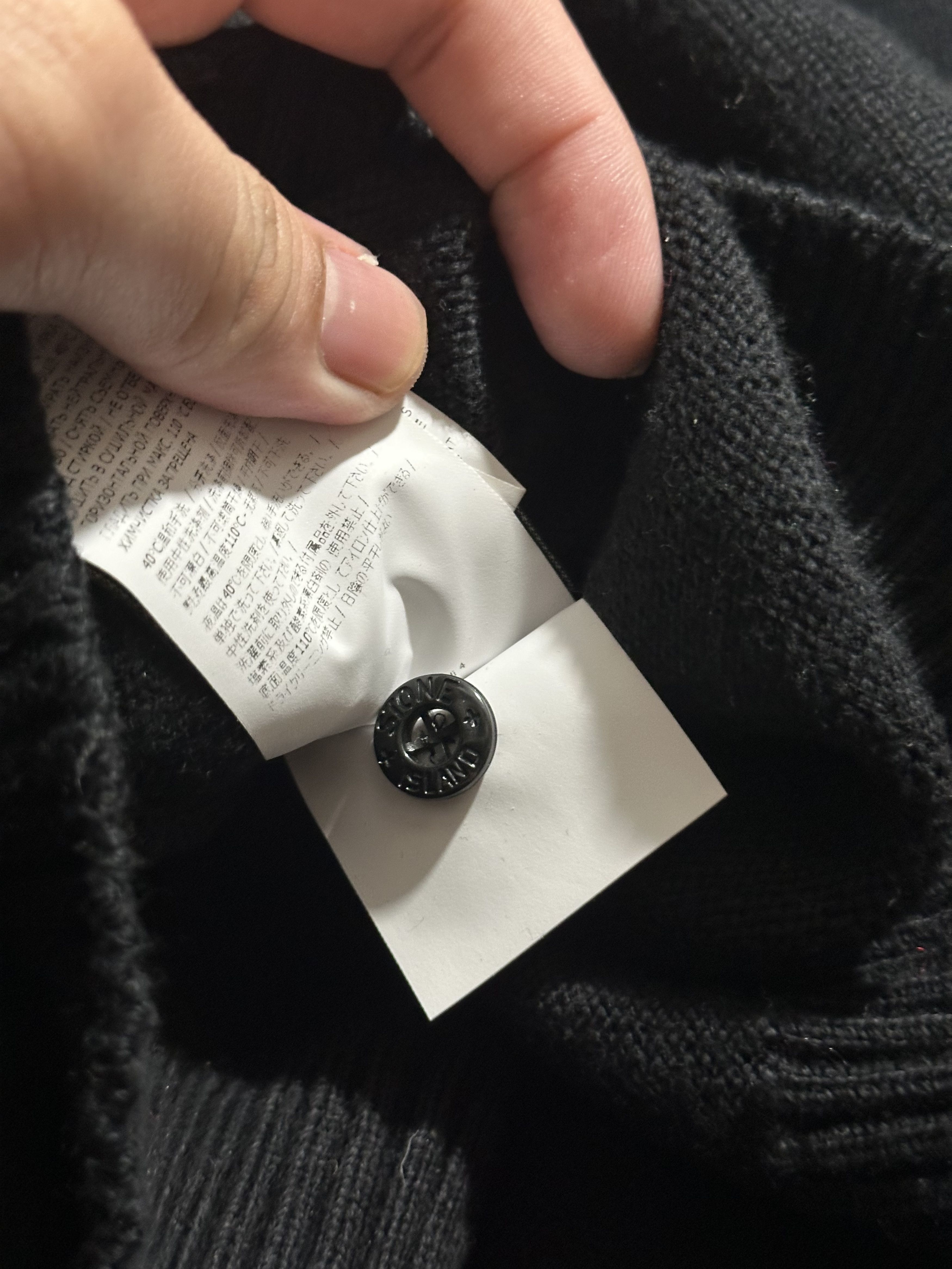 Stone Island Stone Island Black Knit Turtleneck Size US M / EU 48-50 / 2 - 7 Thumbnail