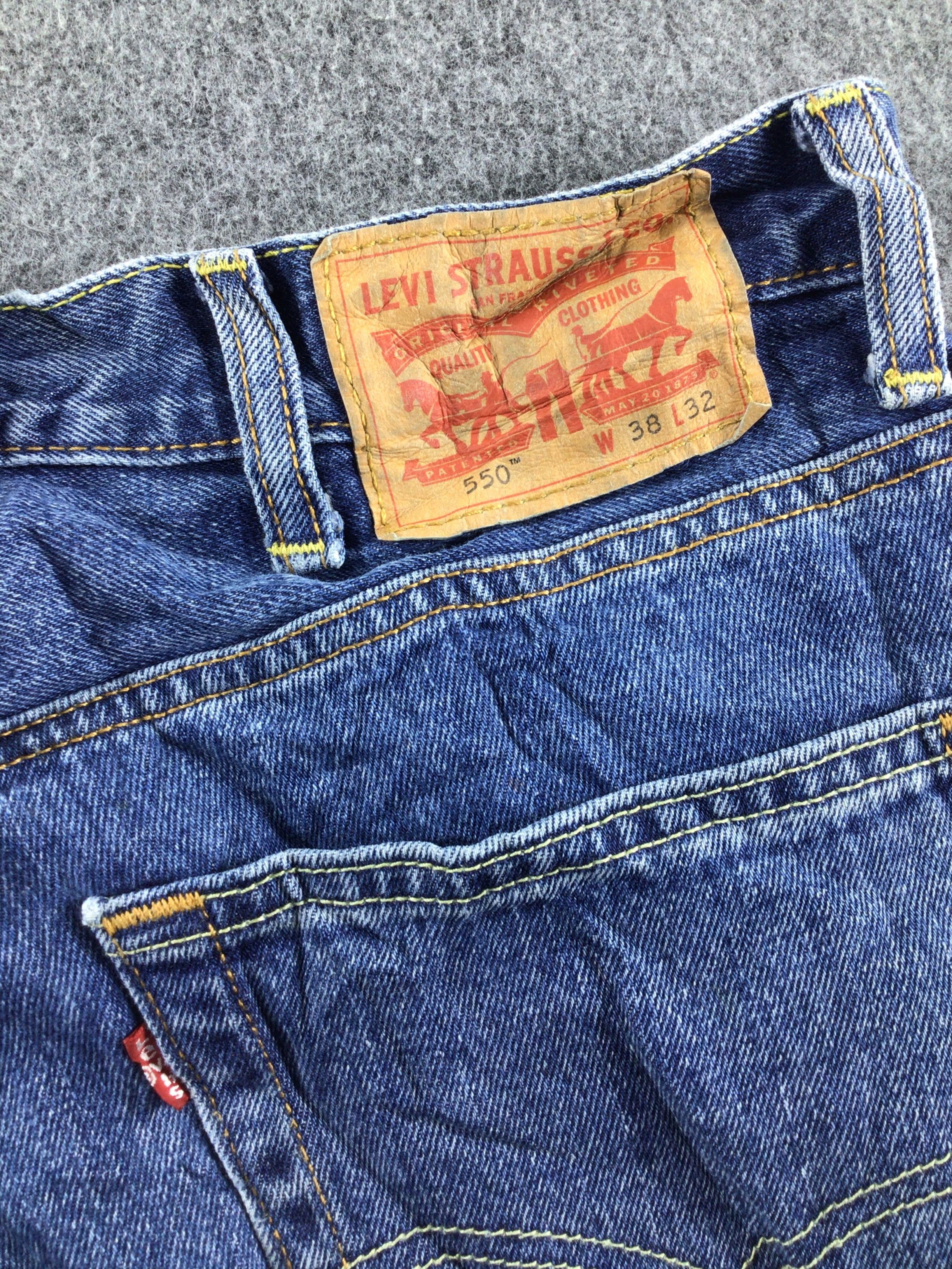 Levi's Vintage Levis 550 Jeans-J449 Size US 38 / EU 54 - 5 Thumbnail