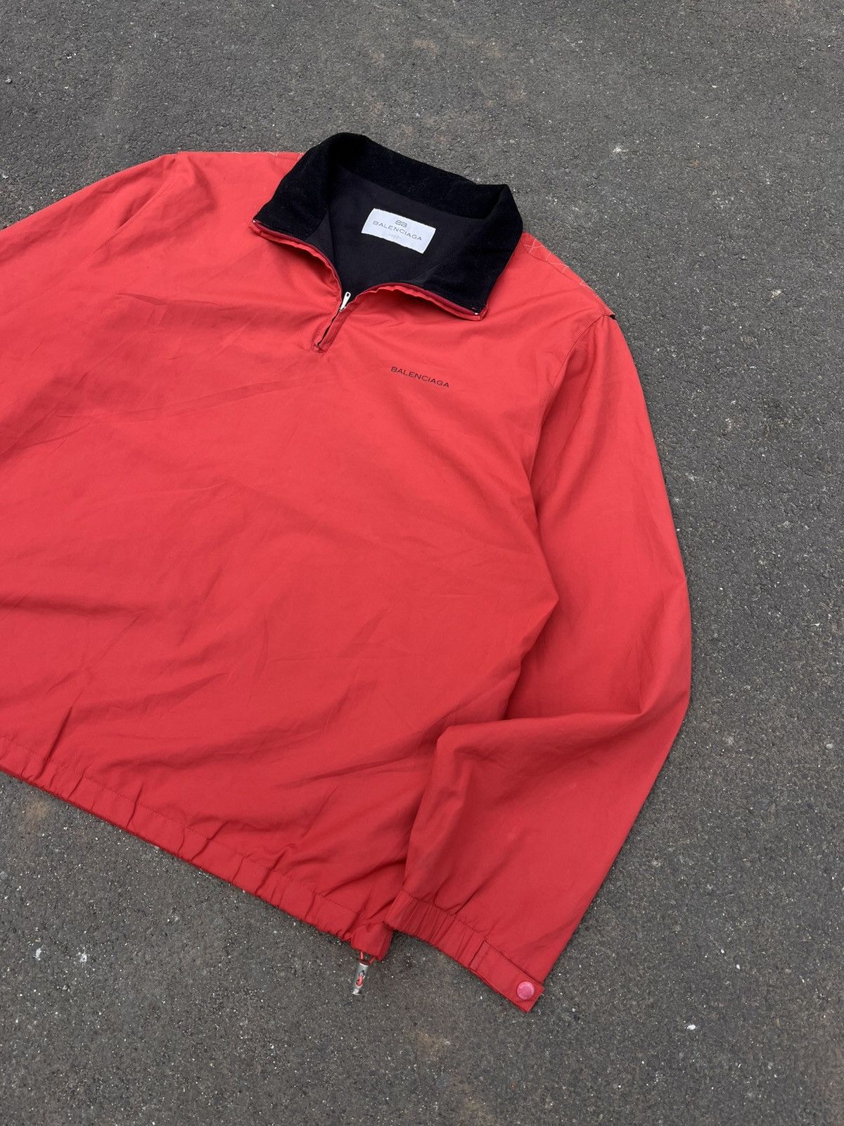 Balenciaga Balenciaga Paris Halfzip Jacket Size US L / EU 52-54 / 3 - 4 Thumbnail