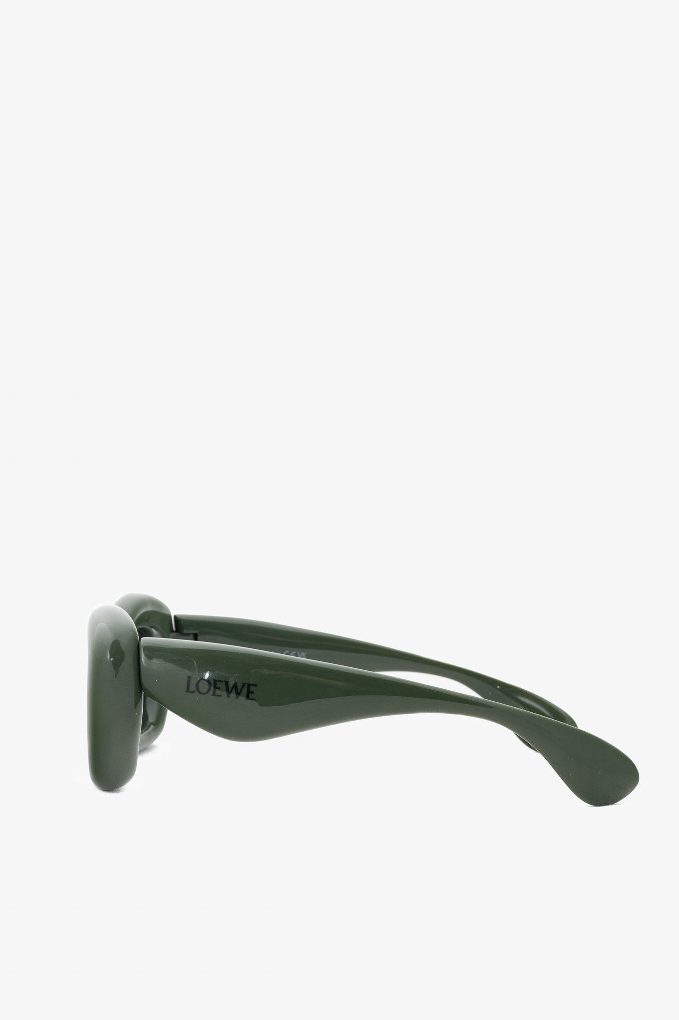 Loewe Loewe Green Cat Eye Inflated Sunglasses Size ONE SIZE - 4 Thumbnail
