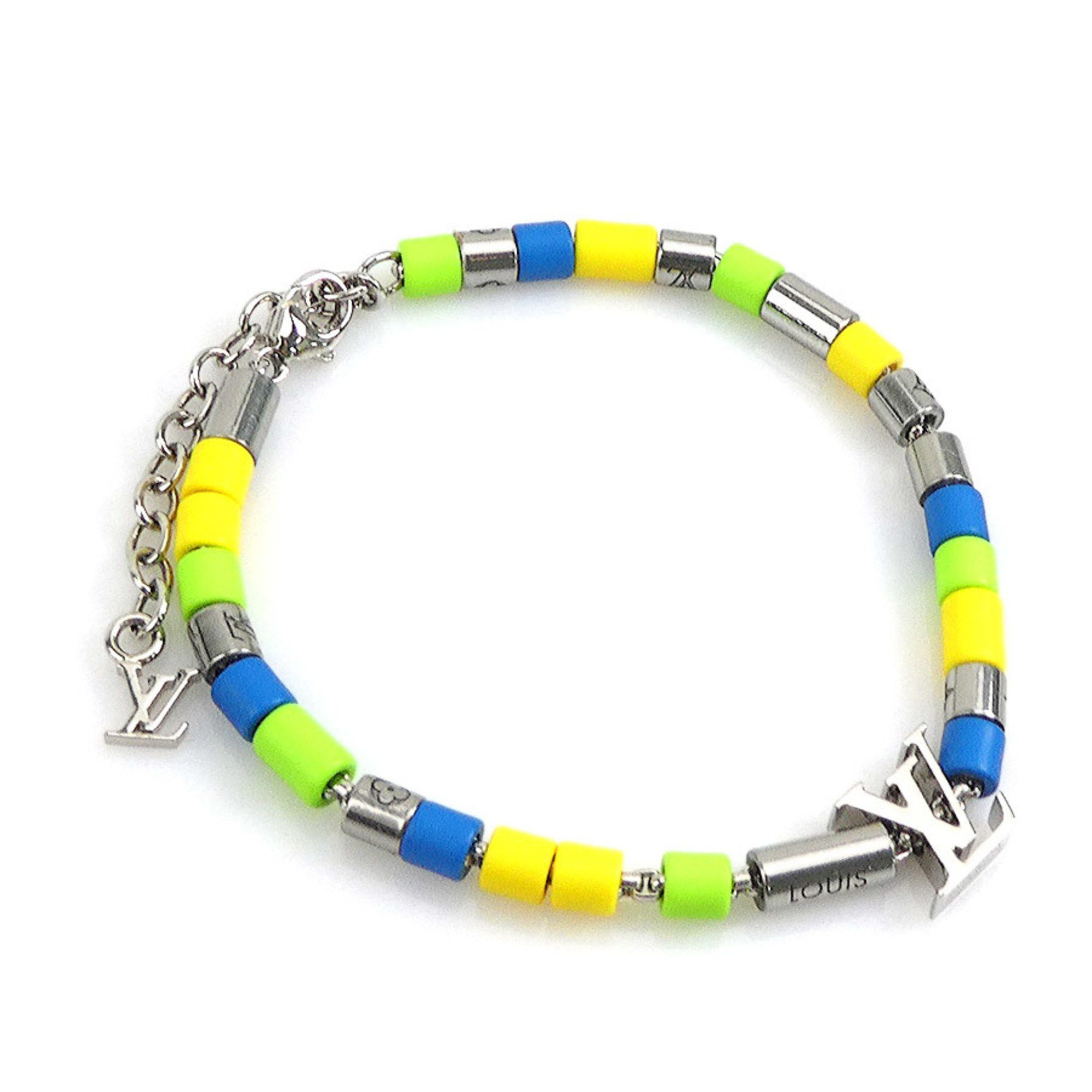 Louis Vuitton Louis Vuitton Bracelet LV Sunrise Metal Resin Silver x Multicolor Men s Women s M00653 h30439g Grailed