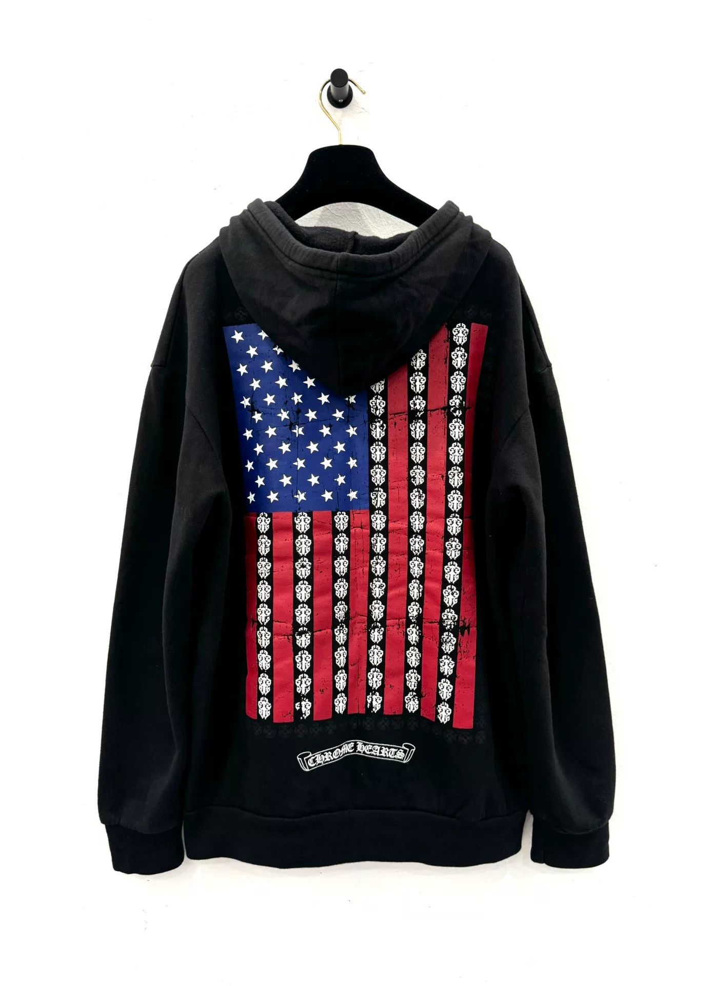 Chrome Hearts Chrome Hearts Black Zip Hoodie Size US L / EU 52-54 / 3 - 1 Thumbnail