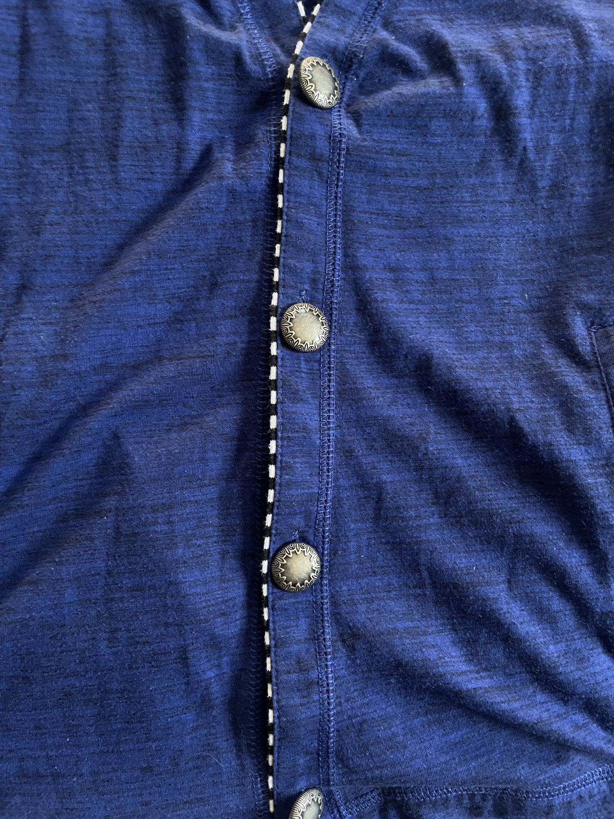 If Six Was Nine 2000s Japanese archive Vkei Gothic Button V-Neck Cardigan Size US S / EU 44-46 / 1 - 6 Thumbnail