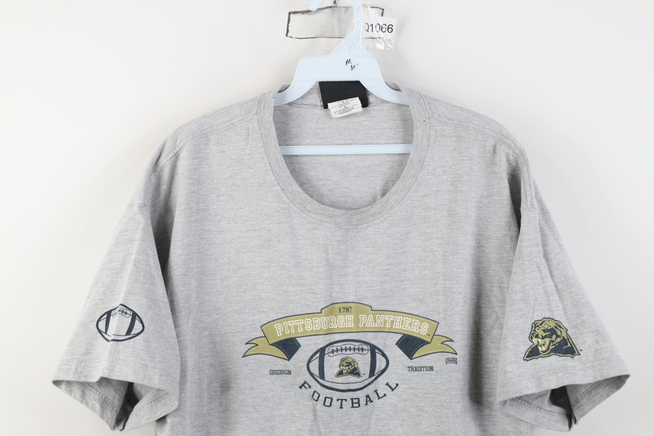 Vintage Vintage University of Pittsburgh Short Sleeve T-Shirt Size US L / EU 52-54 / 3 - 2 Thumbnail