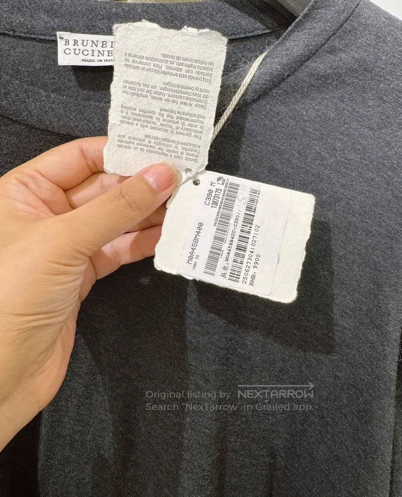 Brunello Cucinelli Brunello Cucinelli Short-sleeve Size M / US 6-8 / IT 42-44 - 4 Thumbnail