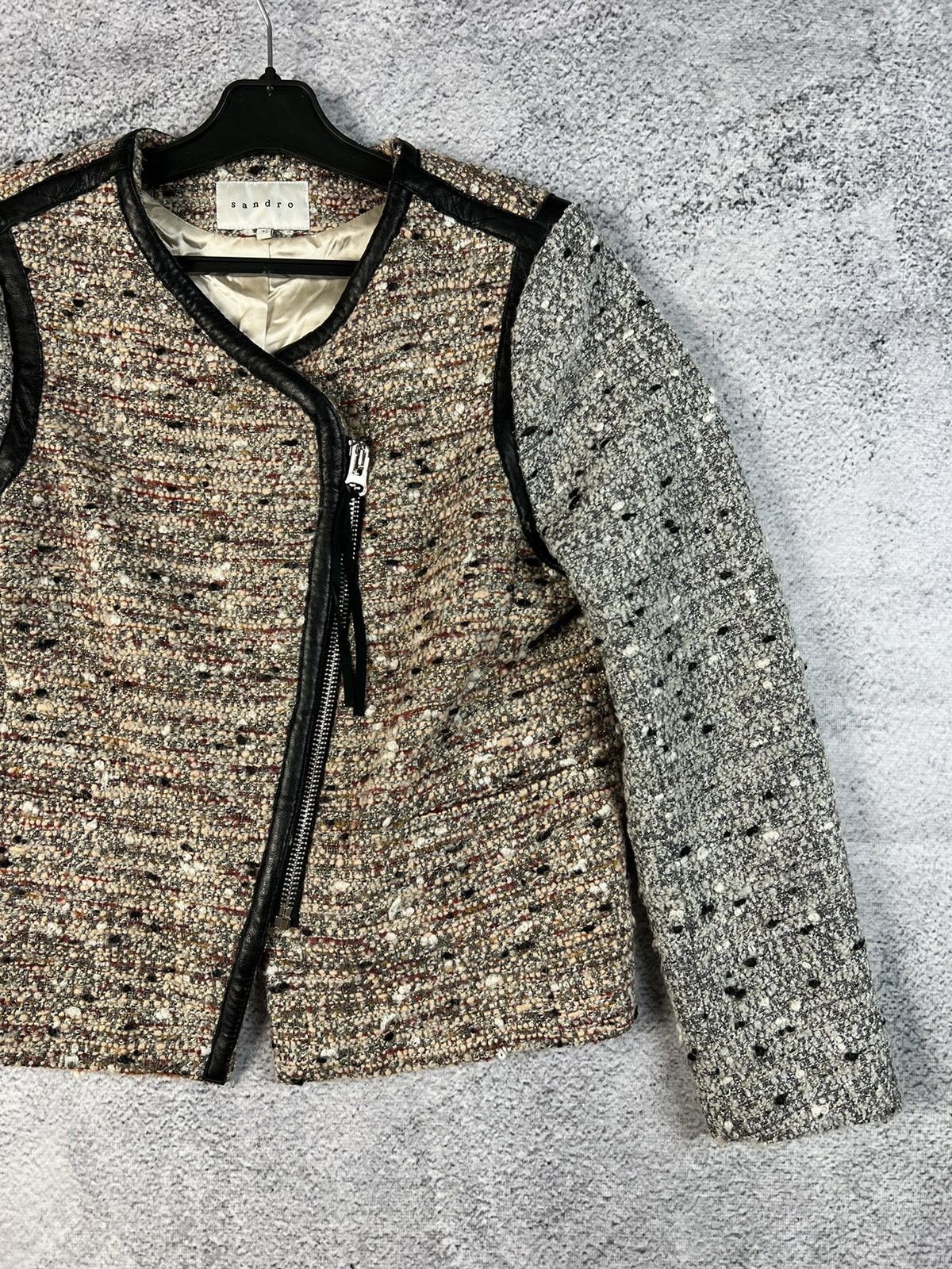 Designer × Sandro Sandro Paris full zip knitted jacket Size S / US 4 / IT 40 - 4 Thumbnail