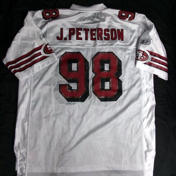 Reebok Reebok San Francisco 49ers Julian Peterson Football Jersey Size US XL / EU 56 / 4 - 6 Thumbnail