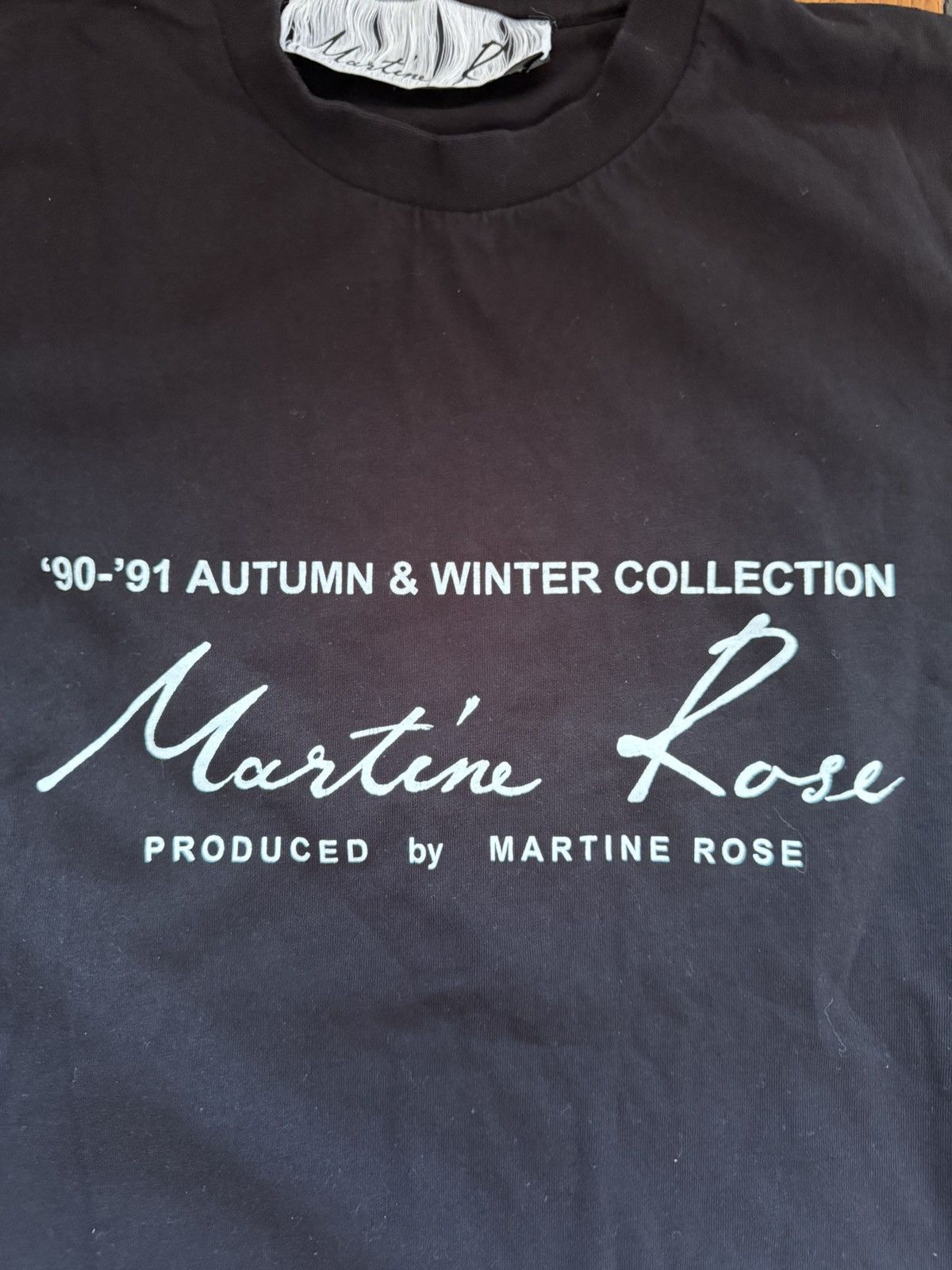 Martine Rose Martine Rose Logo T Shirt Size US M / EU 48-50 / 2 - 2 Thumbnail
