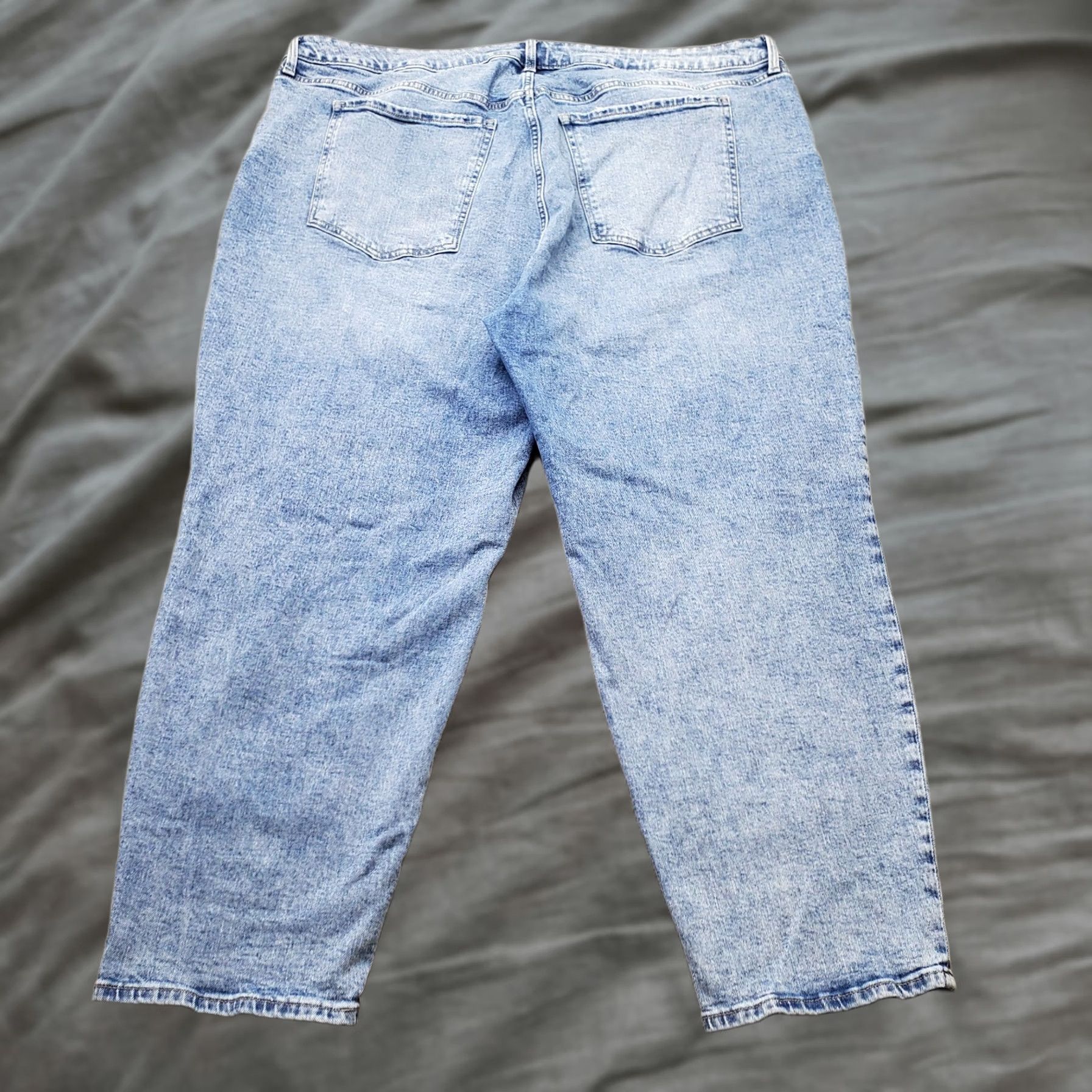 Old Navy Old Navy Jeans Women 26 Blue Denim High Rise Straight 5-Pocket Pockets Vintage: No CSS: N/A Size 26" / US 2 / IT 38 - 1 Thumbnail