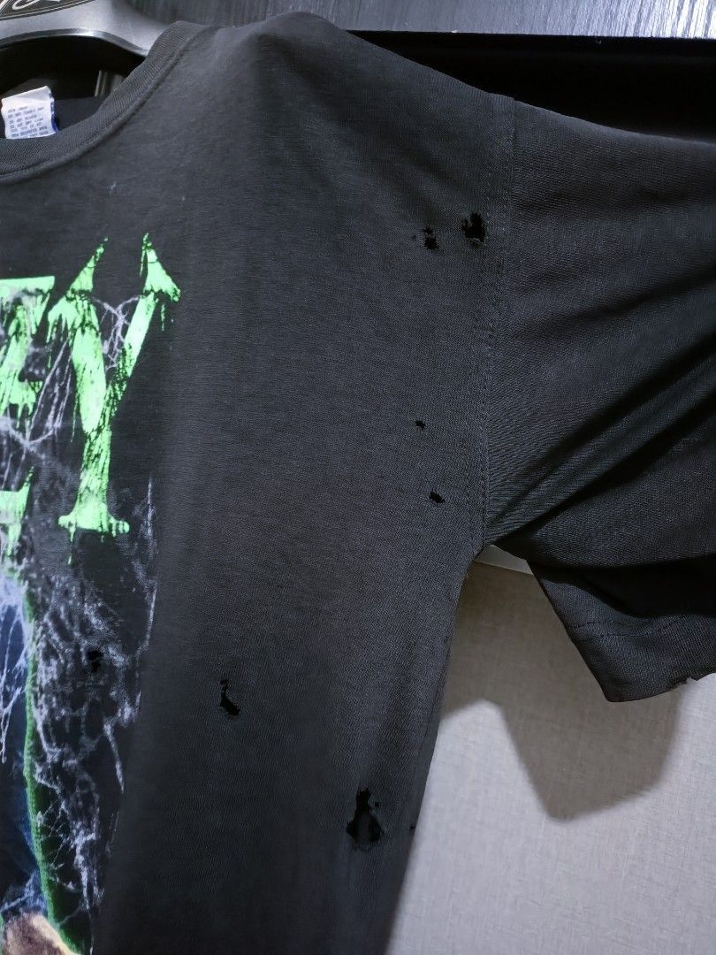 Black Sabbath Vintage Ozzy Osbourne Spiderweb Distressed Tee Size US L / EU 52-54 / 3 - 4 Thumbnail