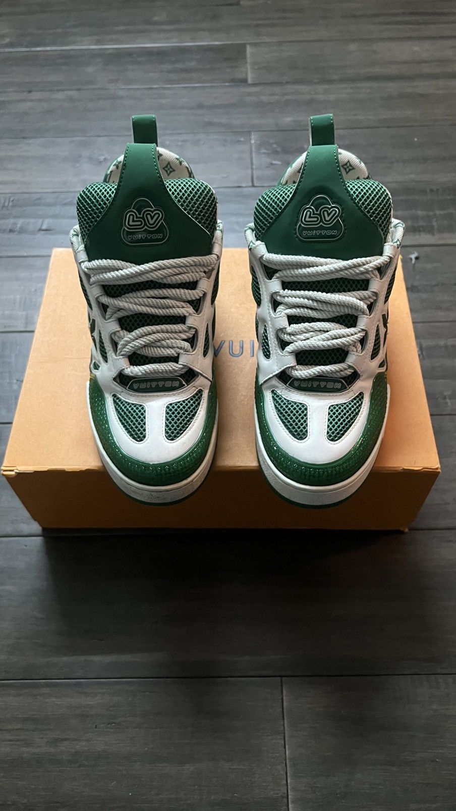 Louis Vuitton Louis Vuitton Green Skates Size US 10 / EU 43 - 9 Thumbnail