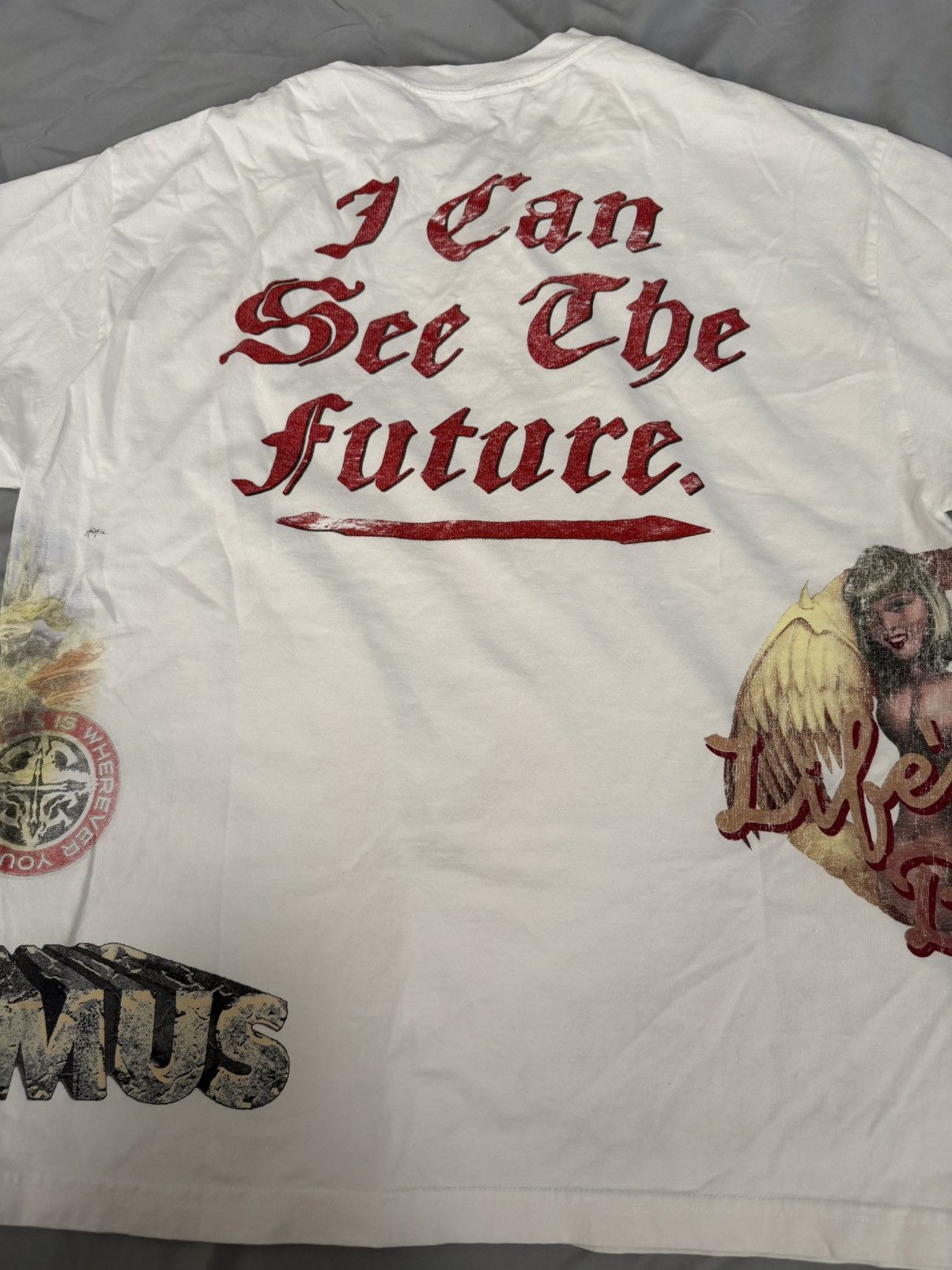Travis Scott TRAVIS SCOTT UTOPIA TOUR “I CAN SEE THE FUTURE” TEE in XL Size US XL / EU 56 / 4 - 1 Thumbnail