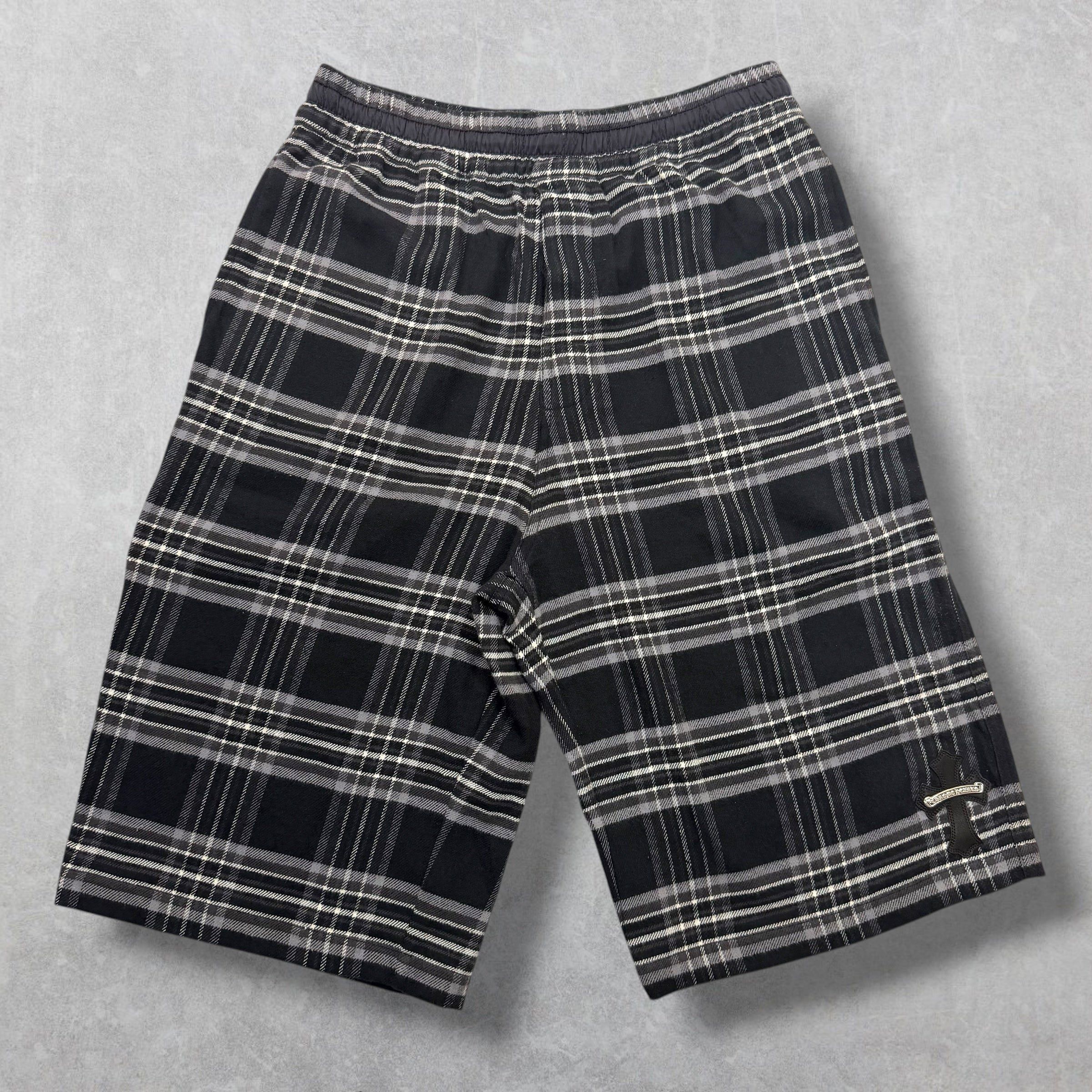 Chrome Hearts Chrome Hearts "After School" Flannel Shorts M Size US 30 / EU 46 - 1 Thumbnail