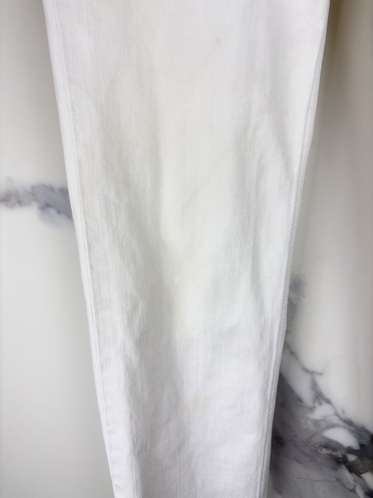 Gucci Gucci Tom Ford Vintage Straight Leg Denim Jeans White Size US 30 / EU 46 - 6 Thumbnail