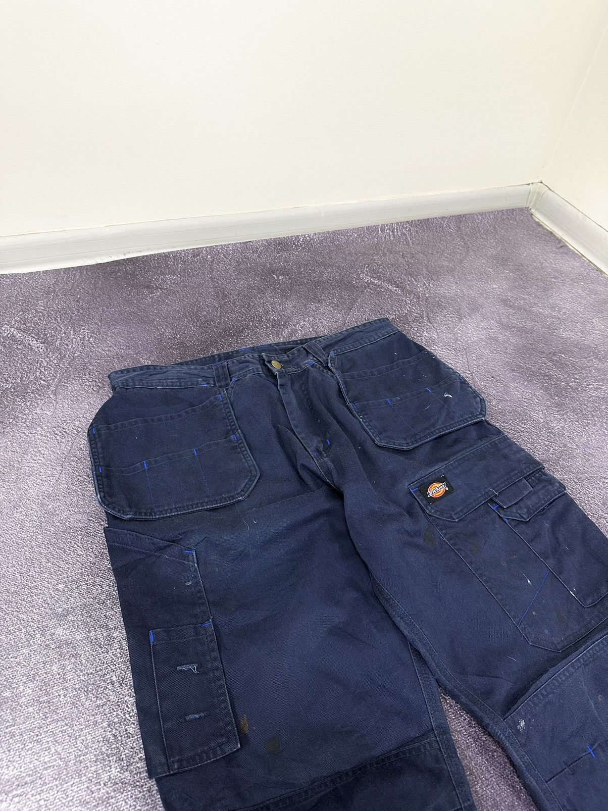 Dickies Vintage Dickies Double Knee Carpenter Cargo USA Work Pants Size US 34 / EU 50 - 7 Thumbnail