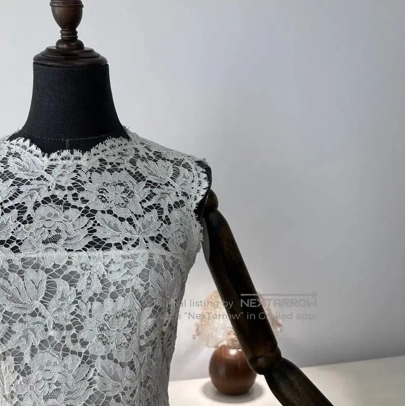 Valentino Valentino White Lace Women's Dress . Size S / US 4 / IT 40 - 4 Thumbnail
