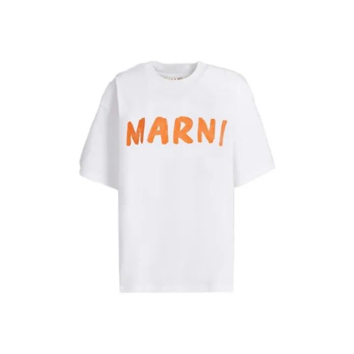 Marni Marni SS23 Logo Print Short Sleeve T-Shirt Size M / US 6-8 / IT 42-44 - 1 Thumbnail