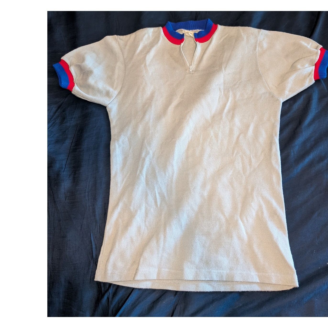 PEARL iZUMi Vintage French Cycling Bicycle Jersey Acrylic Large Turino Size US L / EU 52-54 / 3 - 1 Thumbnail