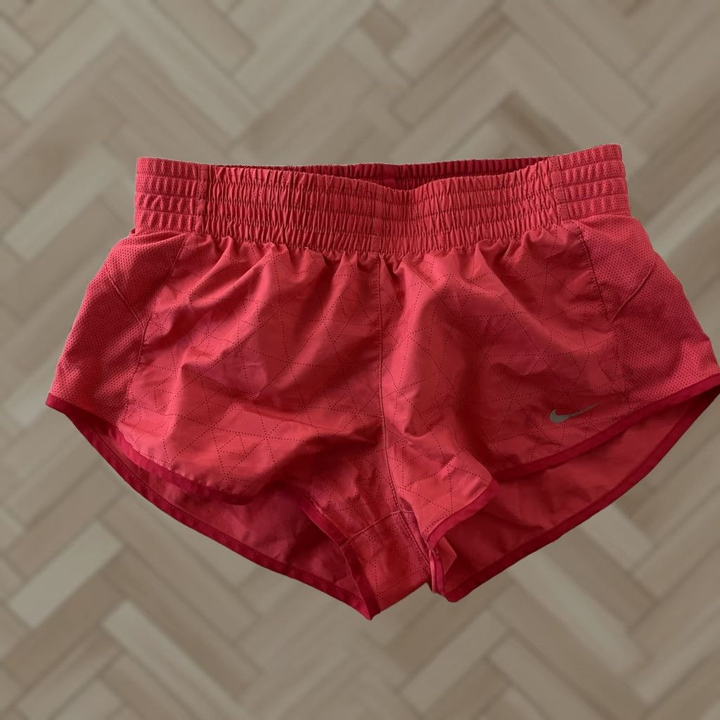 Nike Nike Dri-Fit Lined Running Shorts Women S Pink Athletic Bottoms Size 28" / US 6 / IT 42 - 1 Thumbnail