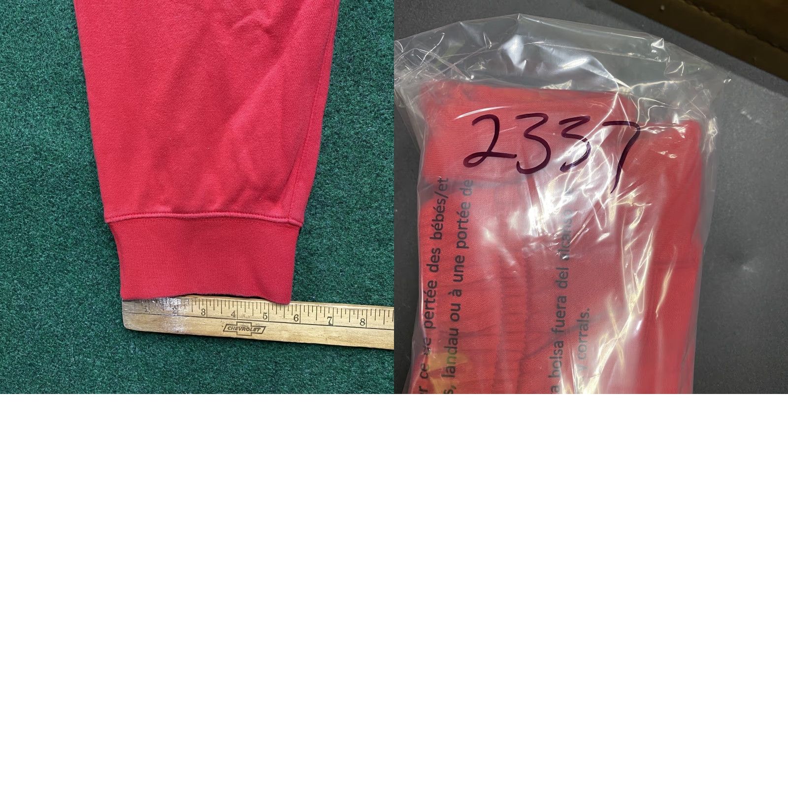 Nike VINTAGE Nike Sweatpants Mens XL Red Y2K Baggy Track Pants Joggers 34x28 5-Pocket Design Classic Fit Womens Mens boys? Size US 36 / EU 52 - 8 Thumbnail