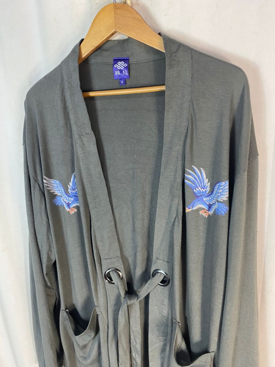 Japanese Brand Hnisex🔥Sukajan embroidered printed cardigan shirt Size US XL / EU 56 / 4 - 3 Thumbnail