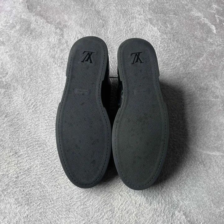 Louis Vuitton Louis Vuitton Match-Up Black Fashion Sneakers -2508 Size US 8.5 / EU 41-42 - 4 Thumbnail