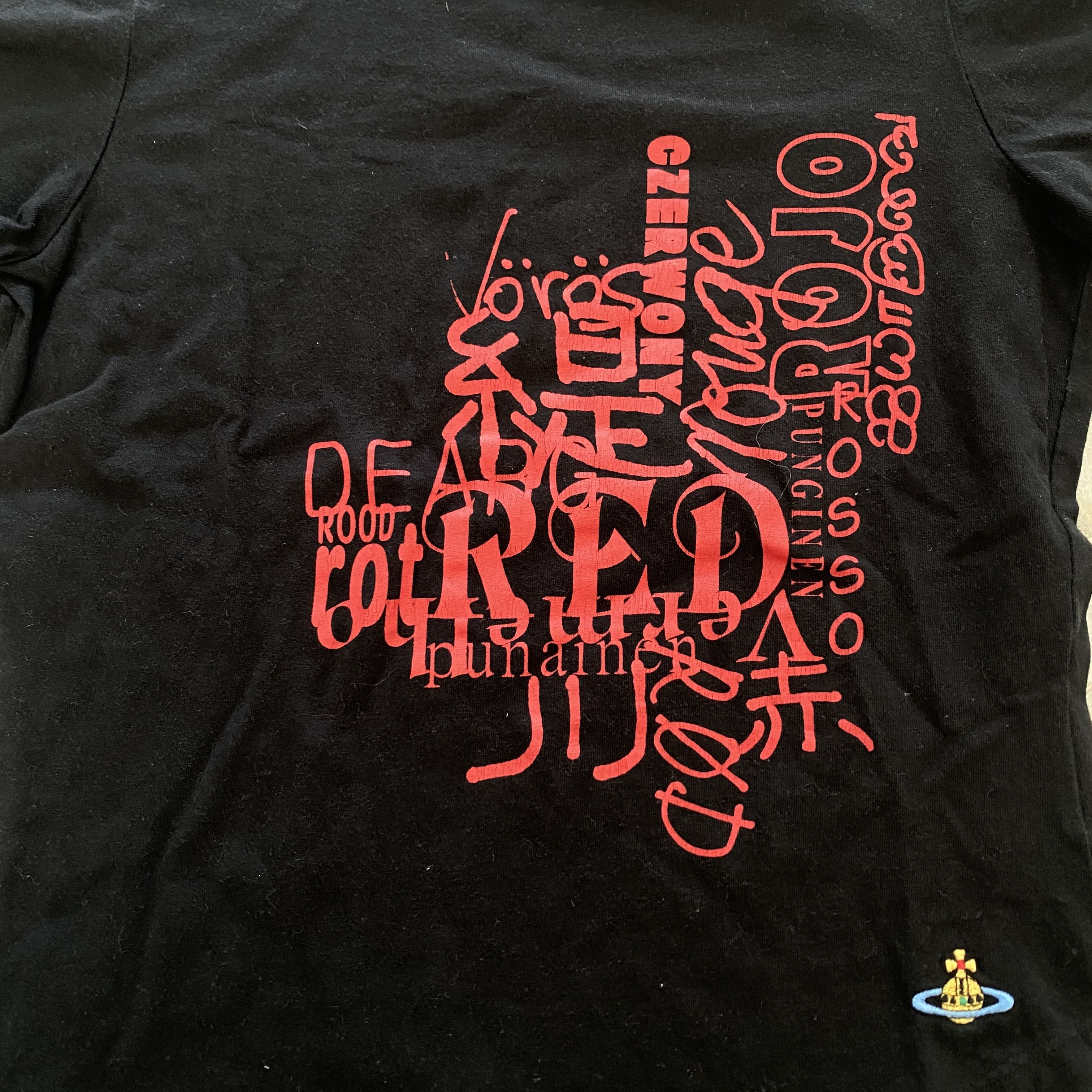 Vivienne Westwood Vivienne Westwood Logo Tshirt Size S / US 4 / IT 40 - 2 Thumbnail