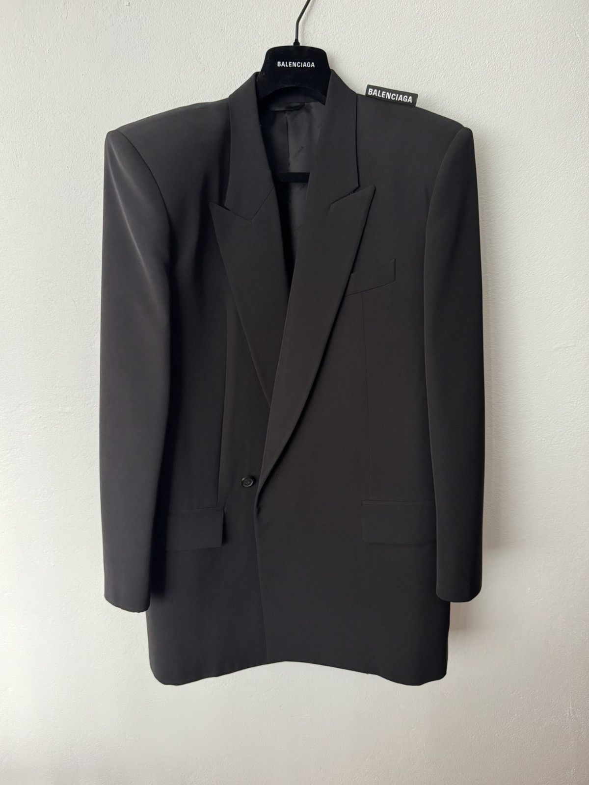 Balenciaga Balenciaga 80’s Shoulder Blazer Size 46R - 1 Thumbnail