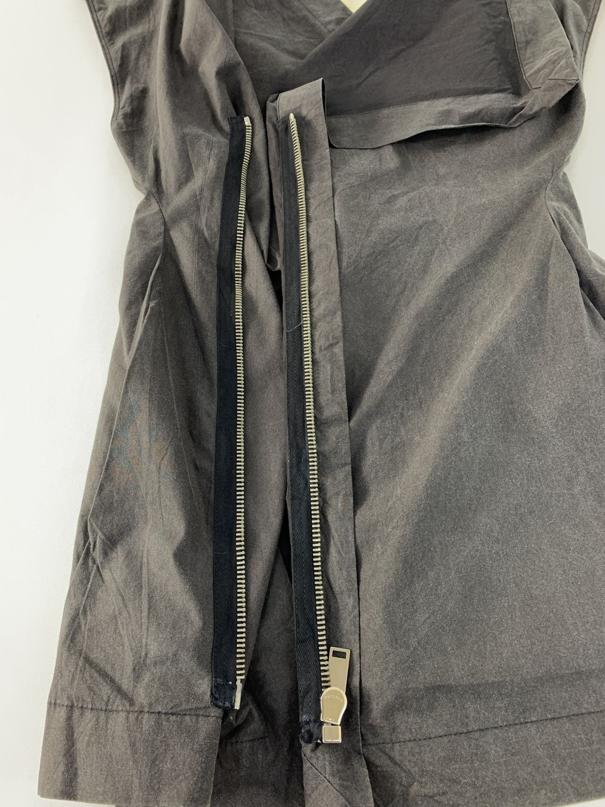 Rick Owens Rick Owen Origami Top Sleeveless Folded Neck Unique Jacket Size S / US 4 / IT 40 - 4 Thumbnail