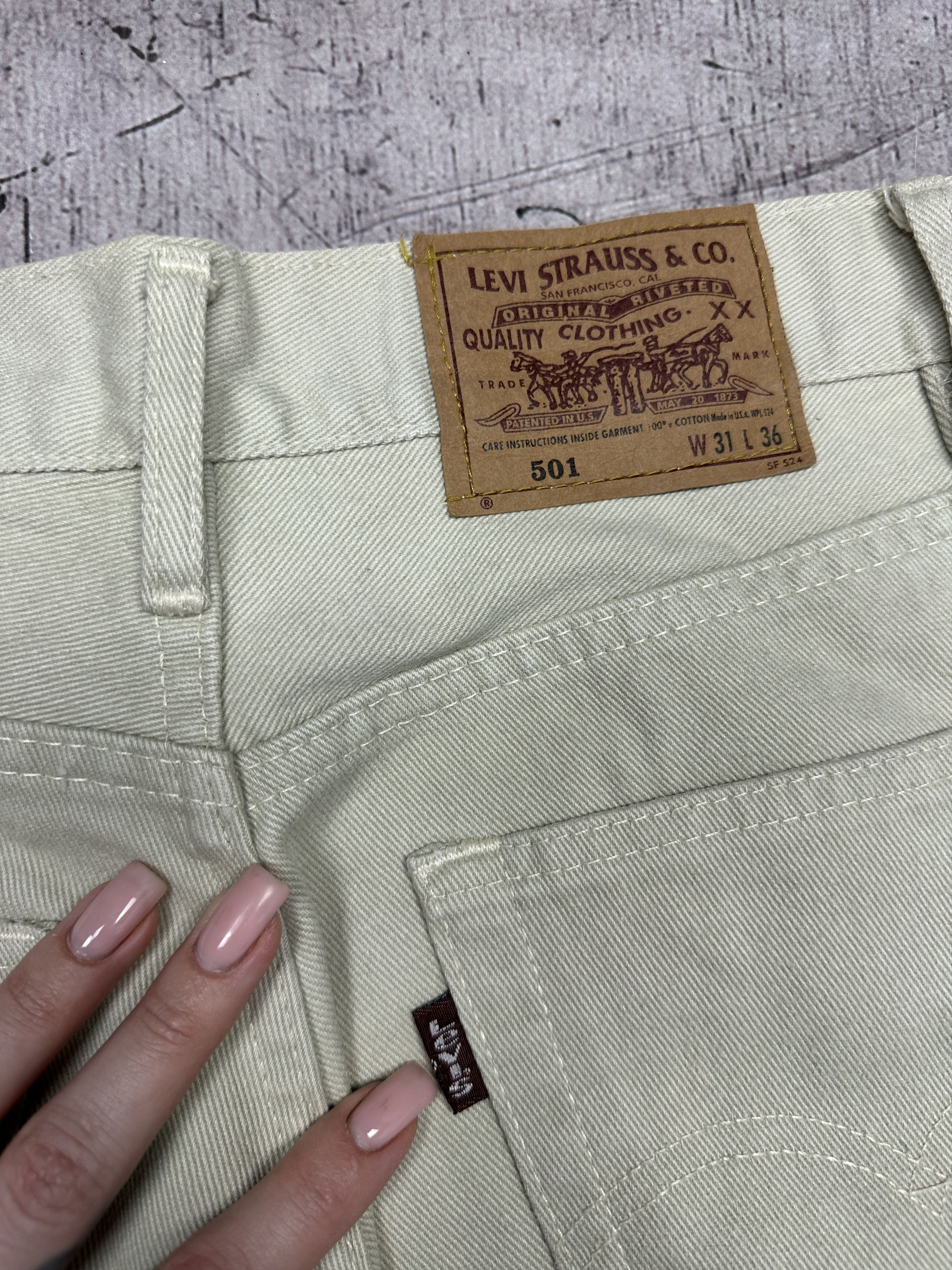 Levi's Levi's 501 Vintage Mens Denim Pants Jeans Made in USA Size US 31 - 3 Thumbnail