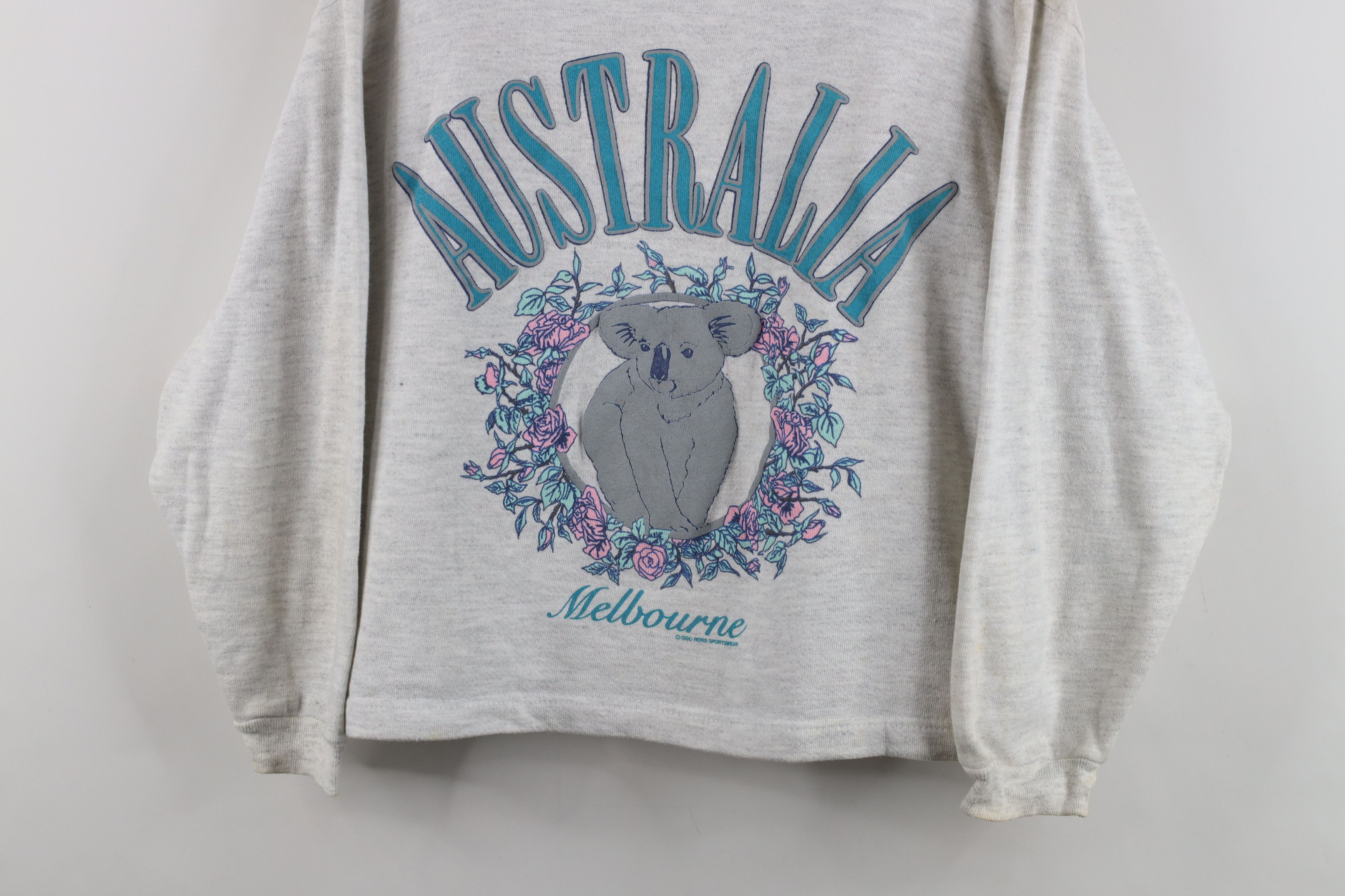 Vintage Vintage 90s Cropped Koala Bear Australia Sweatshirt USA Size ONE SIZE - 3 Thumbnail