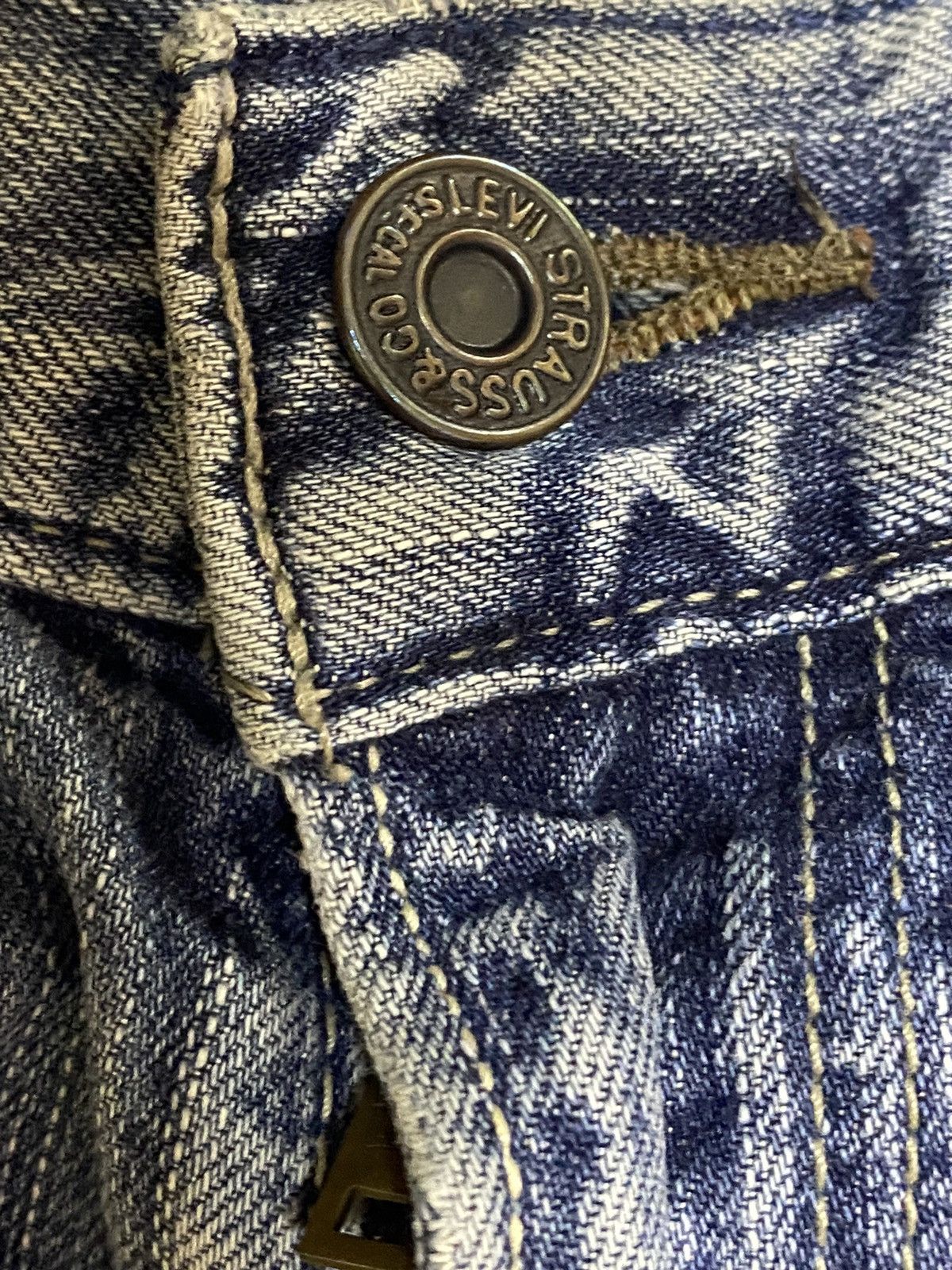 Levi's Vintage Clothing Vintage Levis Japan Blue Wash Workwear Jeans Size US 31 - 12 Thumbnail
