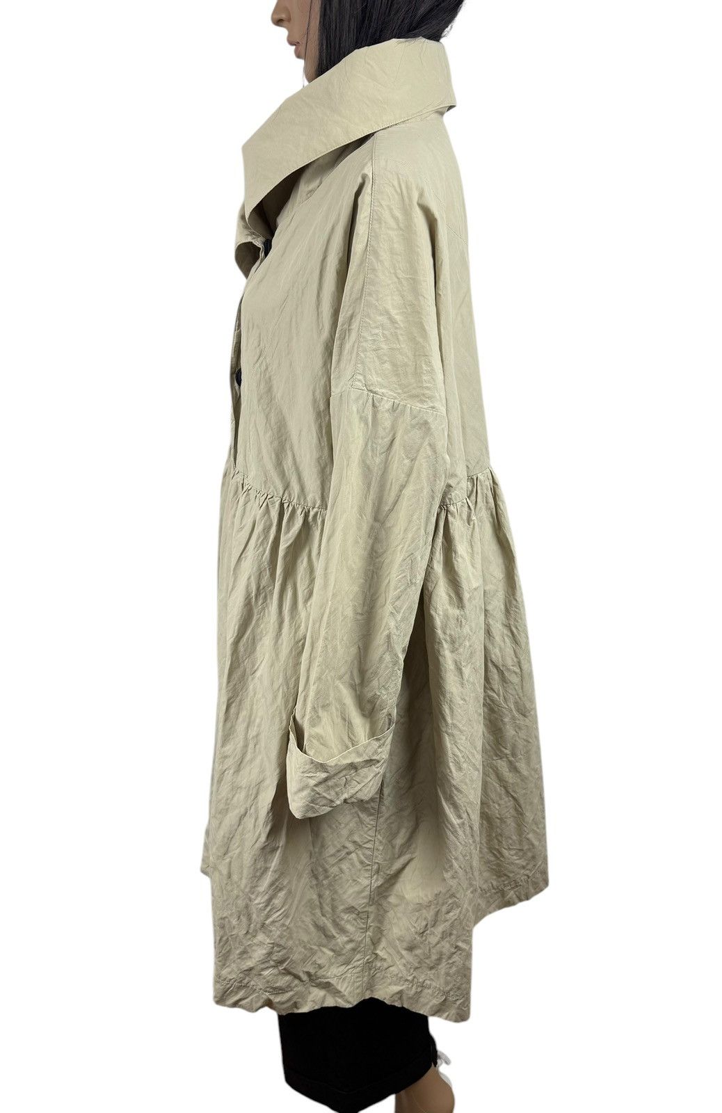 Designer Igor Dobranic Letitia Trench Coat Cotton size S Size S / US 4 / IT 40 - 4 Thumbnail