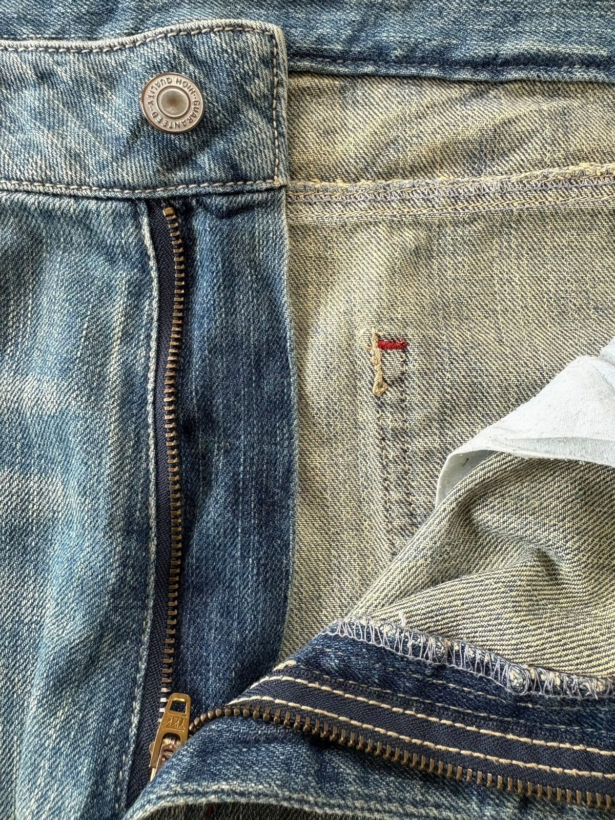Japanese Brand Vintage Japanese Brand Sashiko Distressed Loose Jeans Size US 38 / EU 54 - 9 Thumbnail