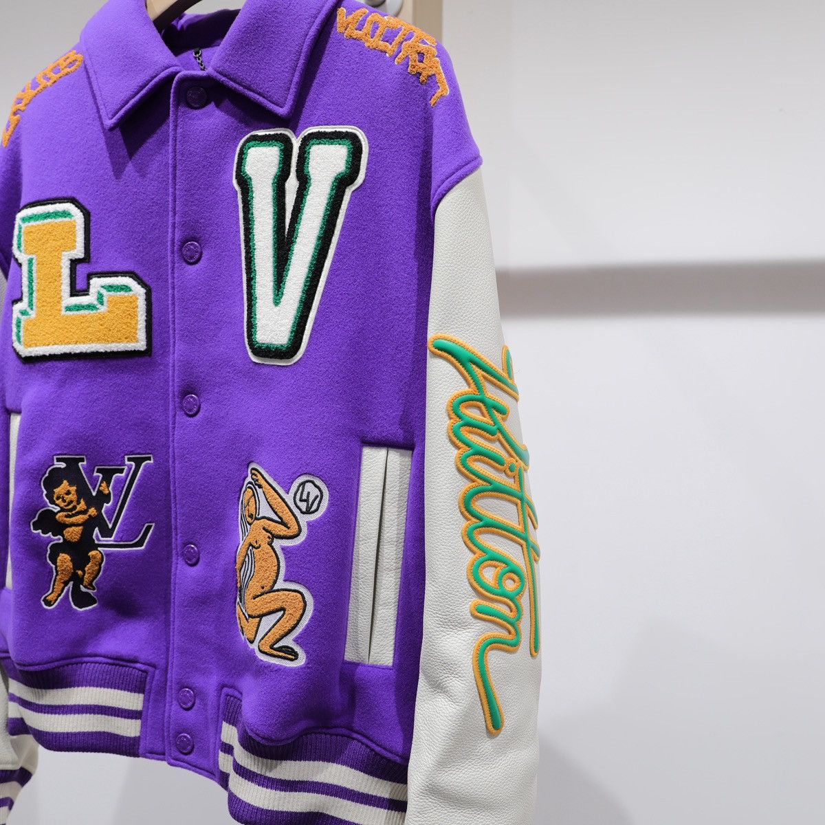 Louis Vuitton Louis Vuitton 2022 Patches Varsity Varsity Jacket 54（XL） Size US XL / EU 56 / 4 - 7 Thumbnail