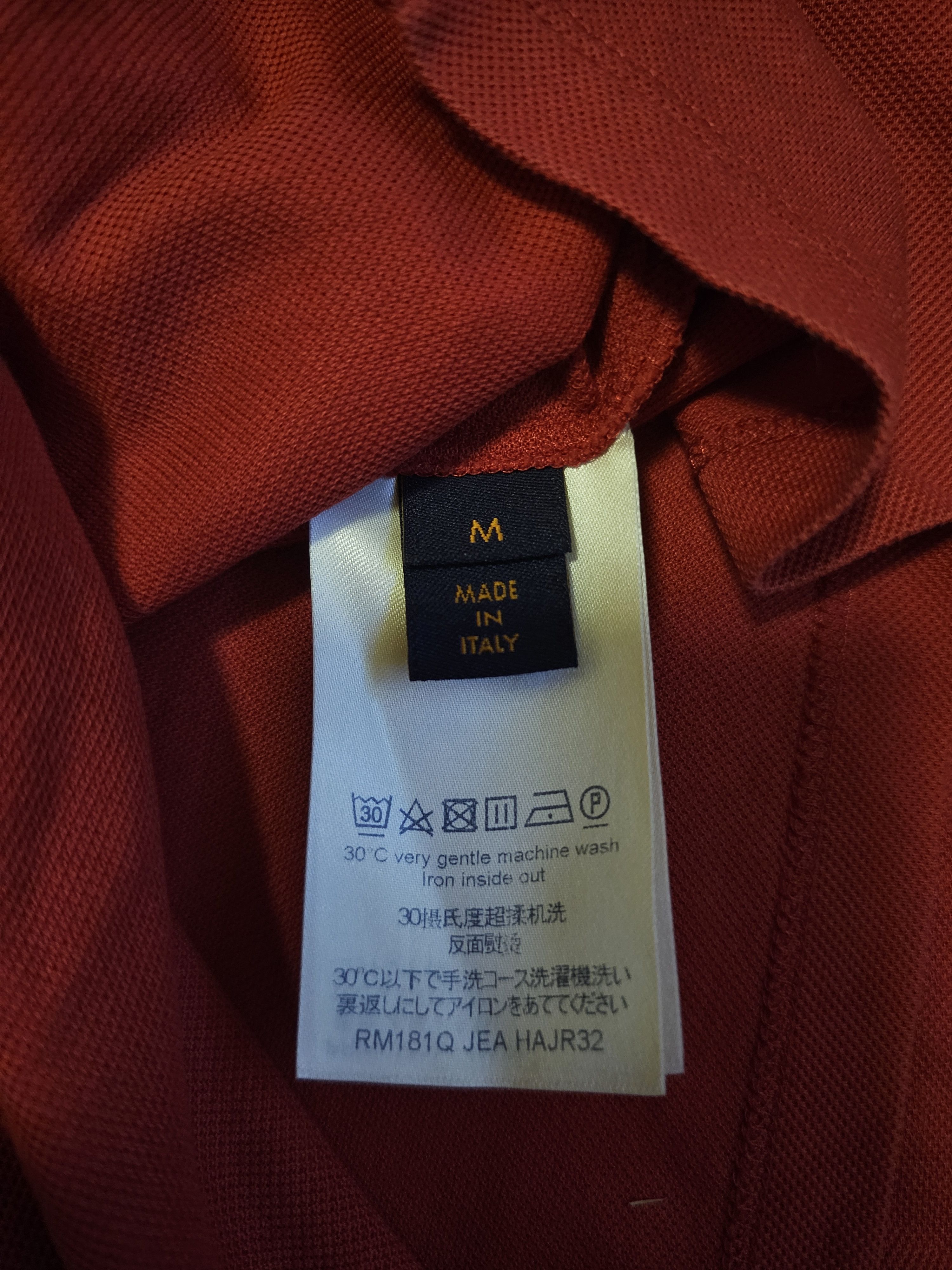 Louis Vuitton Louis Vuitton Men's Polo Shirt Size M Size US M / EU 48-50 / 2 - 5 Thumbnail